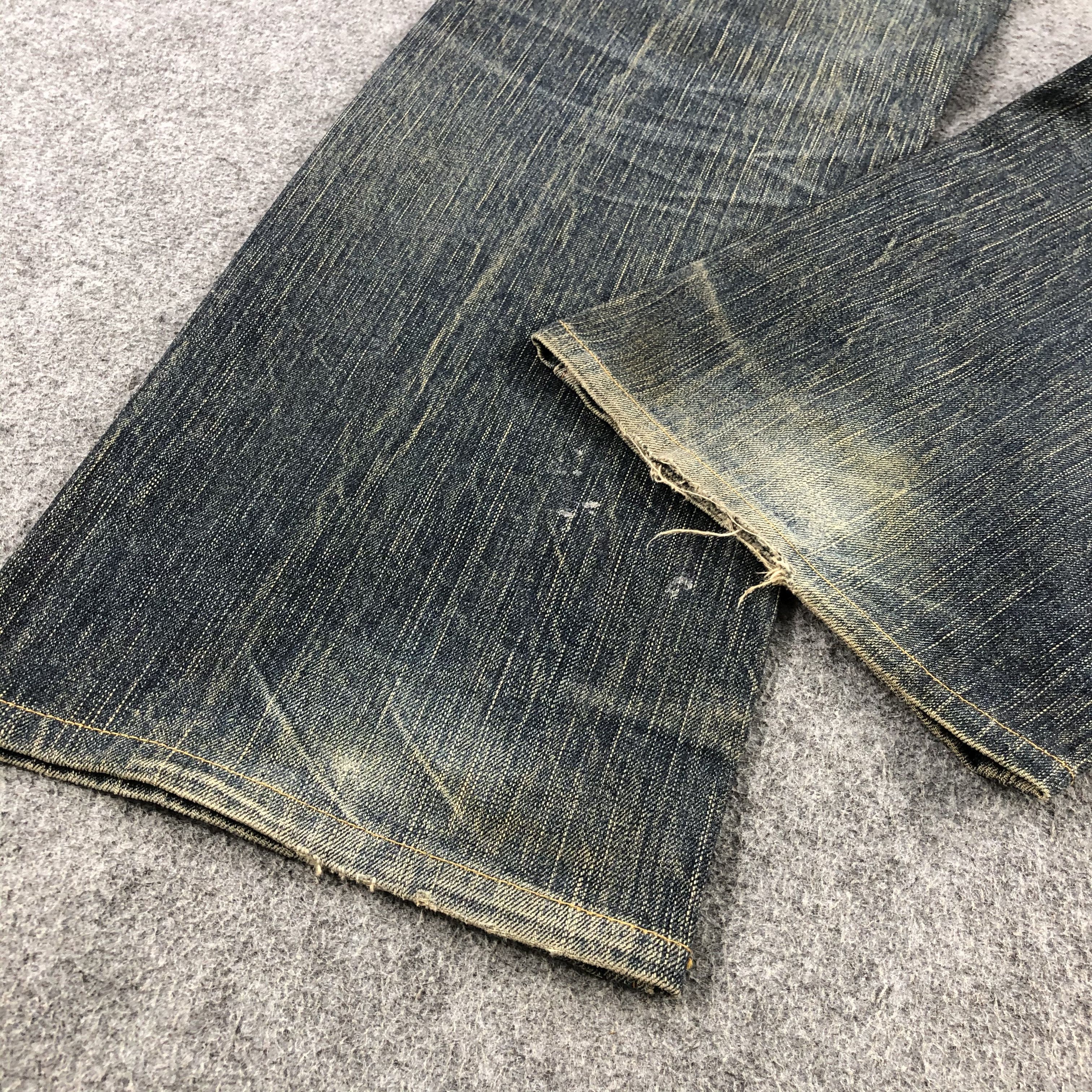 Edwin × Vintage Vintage Rusty Mud Wash Edwin Redline Jeans-J1843 Size US 36 / EU 52 - 5 Thumbnail
