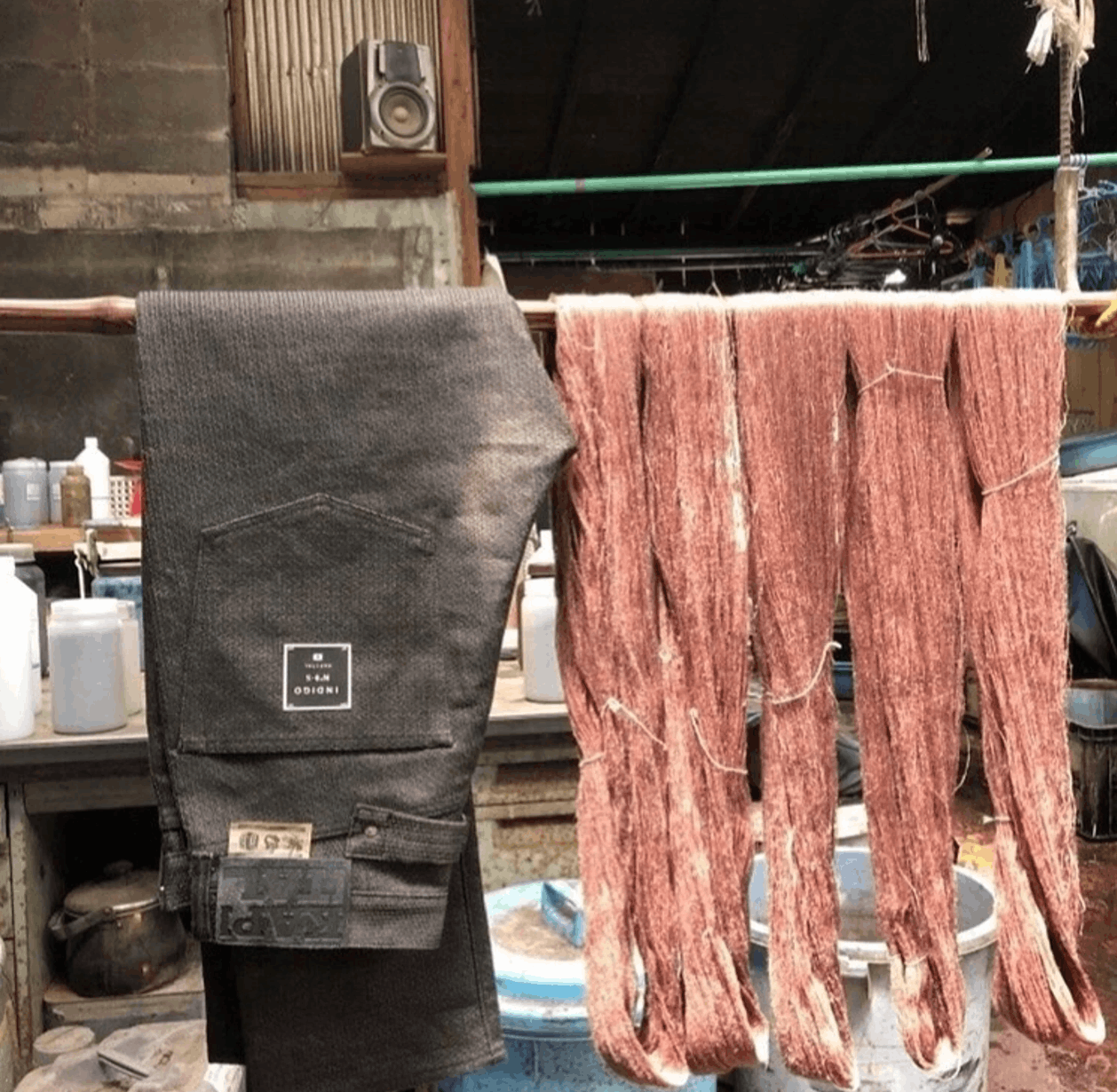 Kapital × Kapital Kountry KAPITAL Century Monkey Cisco “Mud dye” Denim No.9+S Size US 38 / EU 54 - 9 Thumbnail
