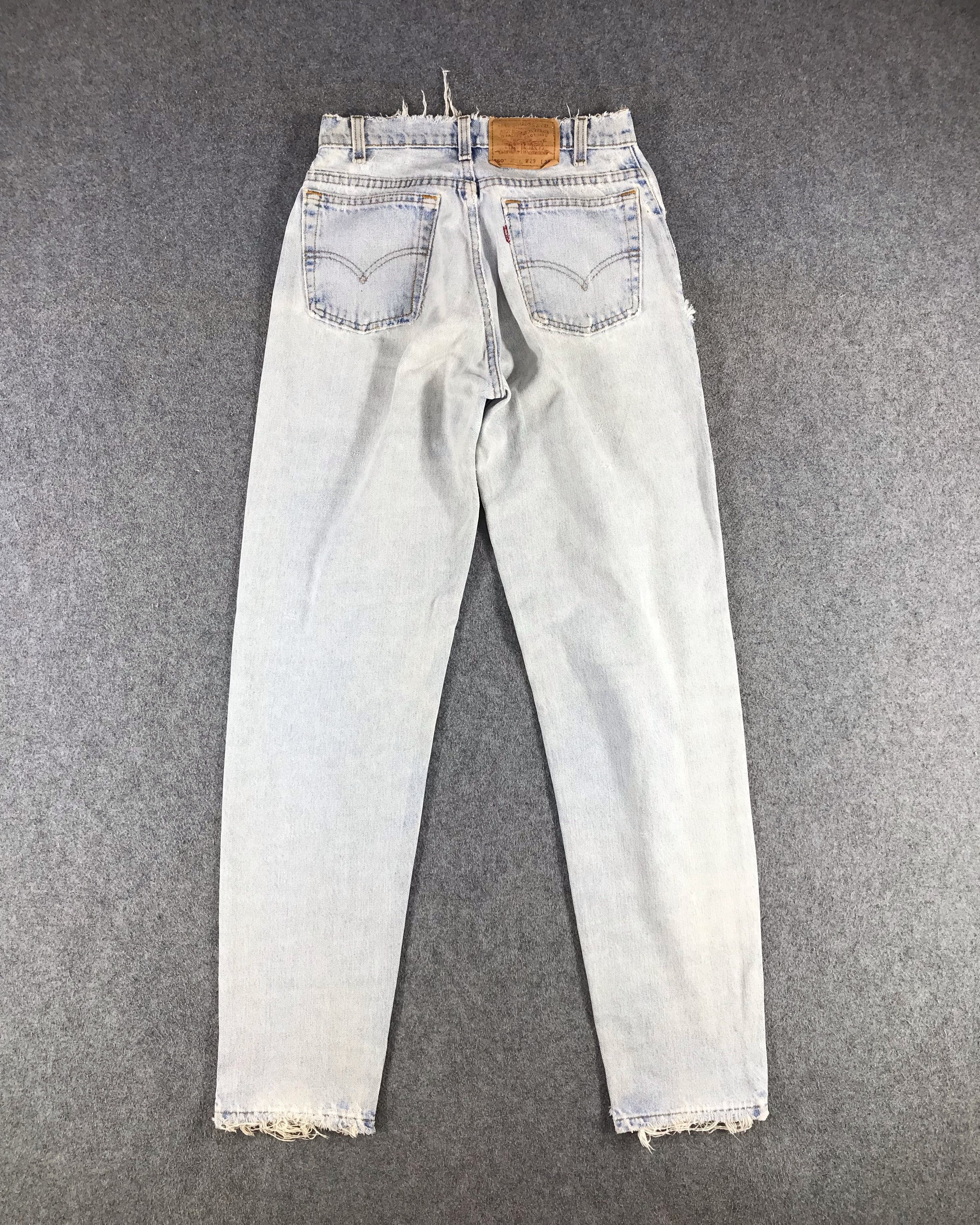 Levi's × Vintage 90s Vintage Light Wash Levis 560 Jeans-J1896 Size US 29 - 2 Thumbnail