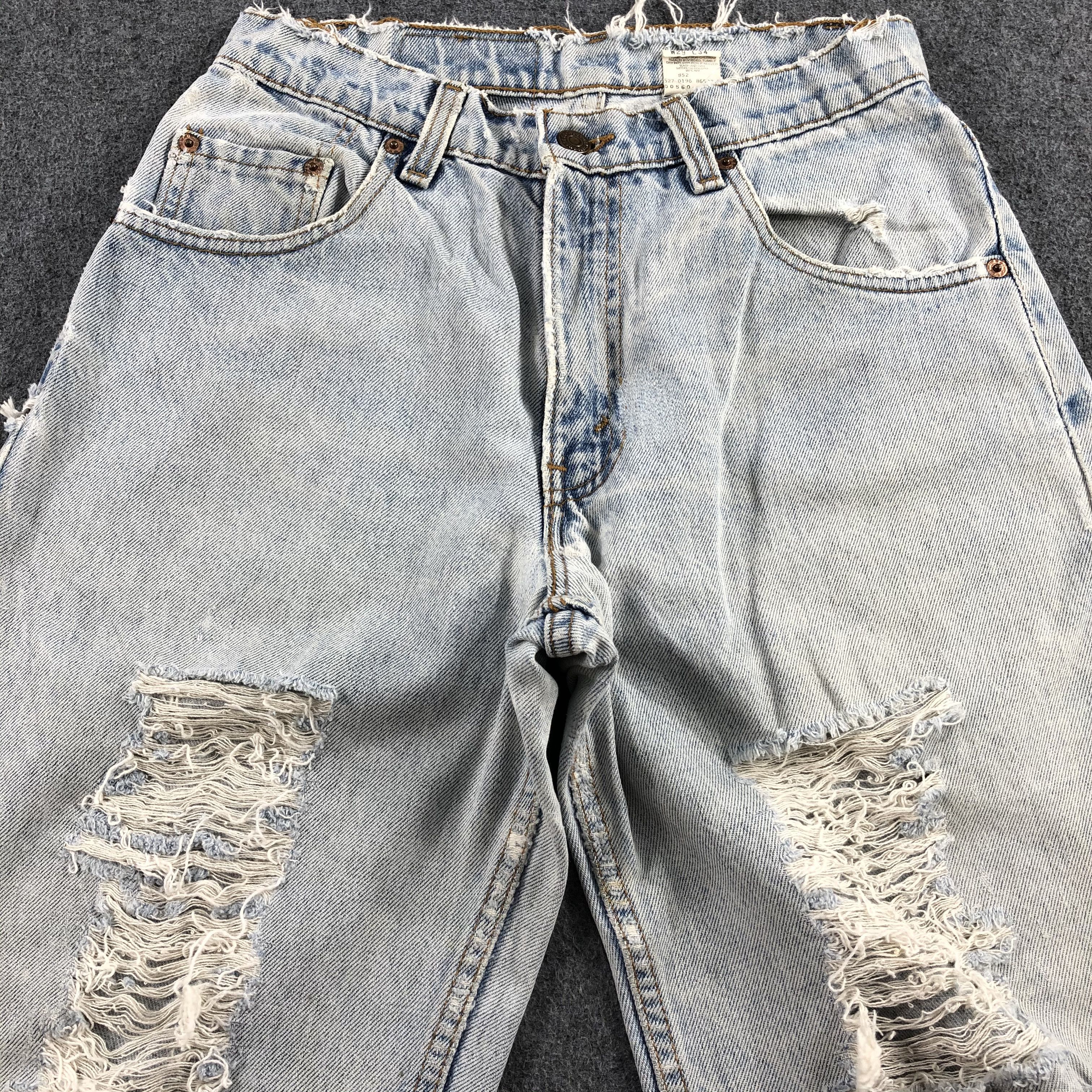 Levi's × Vintage 90s Vintage Light Wash Levis 560 Jeans-J1896 Size US 29 - 3 Thumbnail