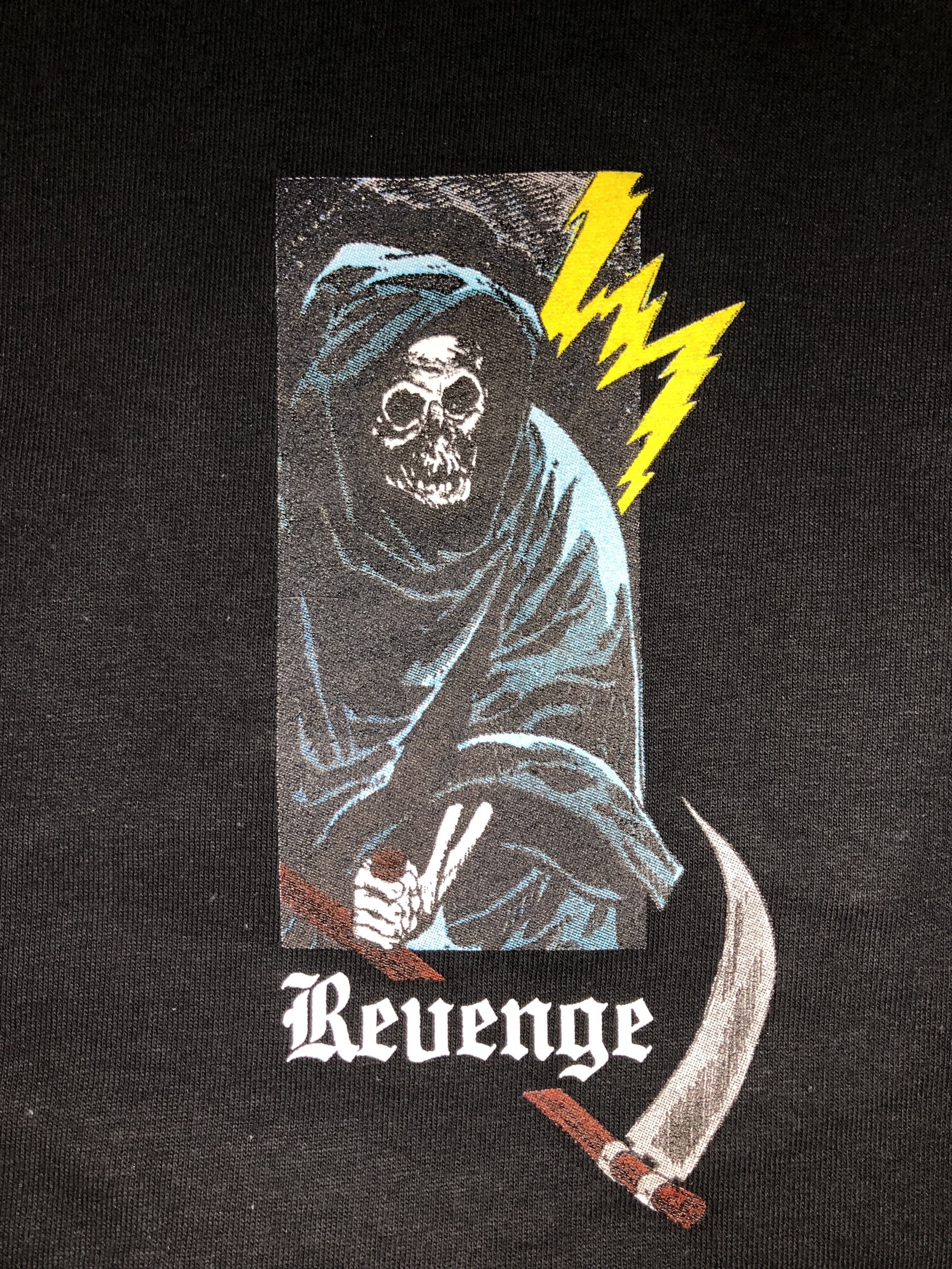 Revenge Revenge Reaper T-Shirt Black (DS) Size US L / EU 52-54 / 3 - 2 Thumbnail