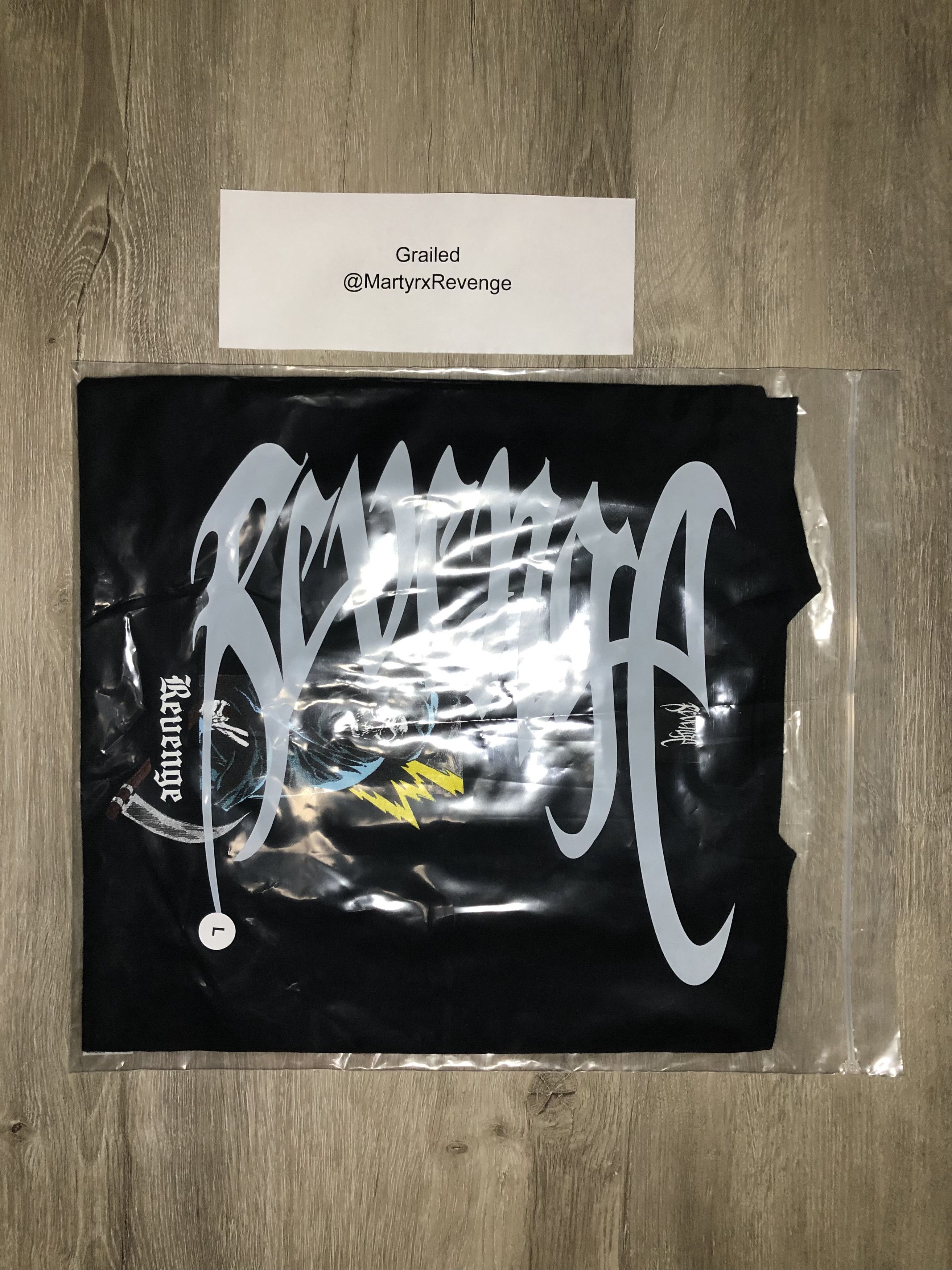 Revenge Revenge Reaper T-Shirt Black (DS) Size US L / EU 52-54 / 3 - 9 Thumbnail