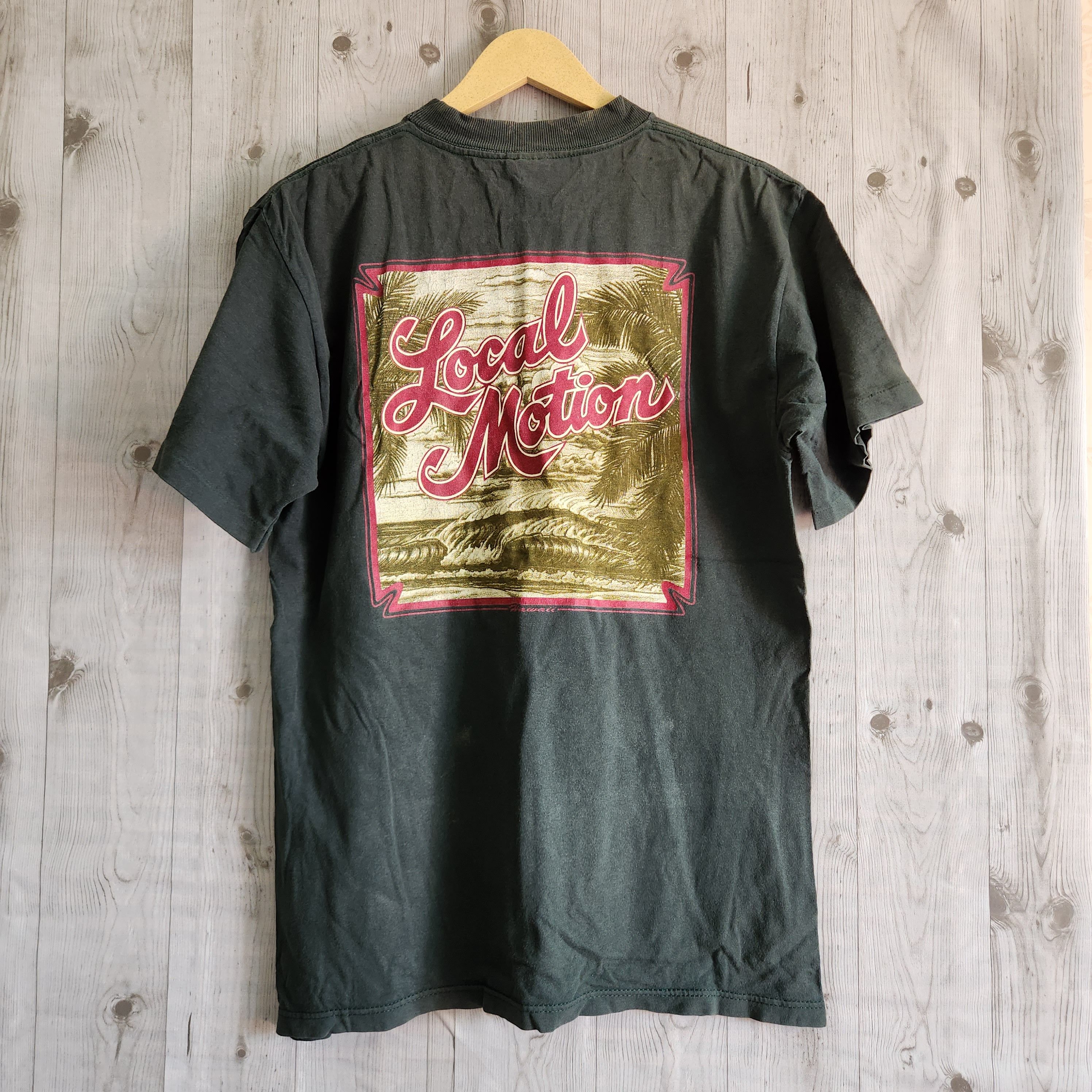 Vintage Local Motion Hawaii Big Printed Back