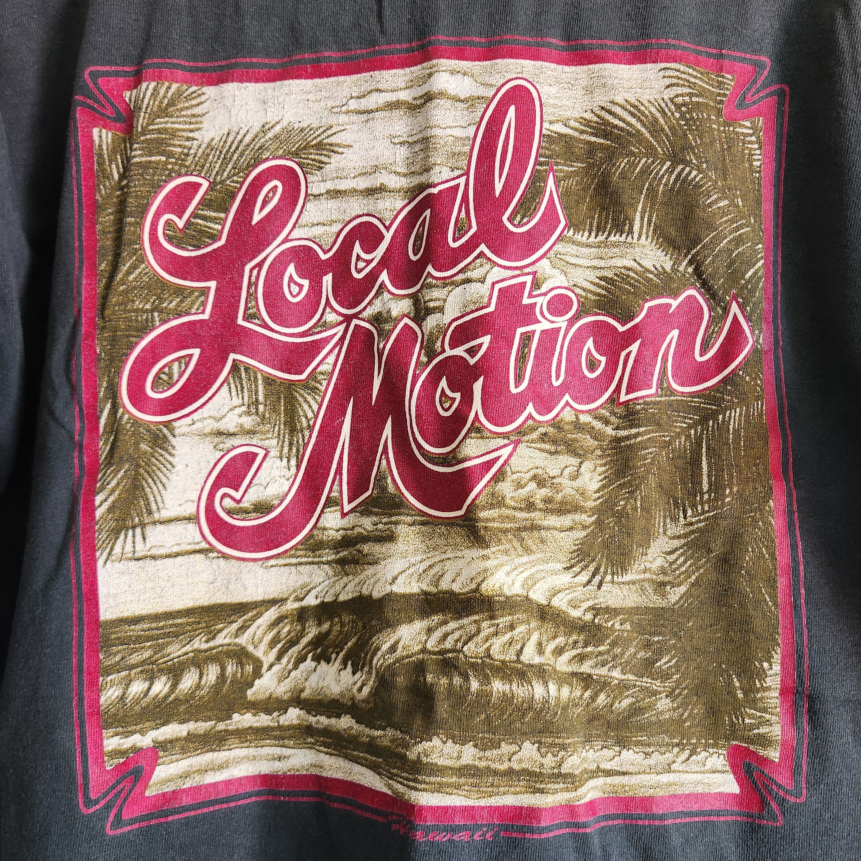 Vintage Vintage Local Motion Hawaii Big Printed Back Size US M / EU 48-50 / 2 - 9 Thumbnail