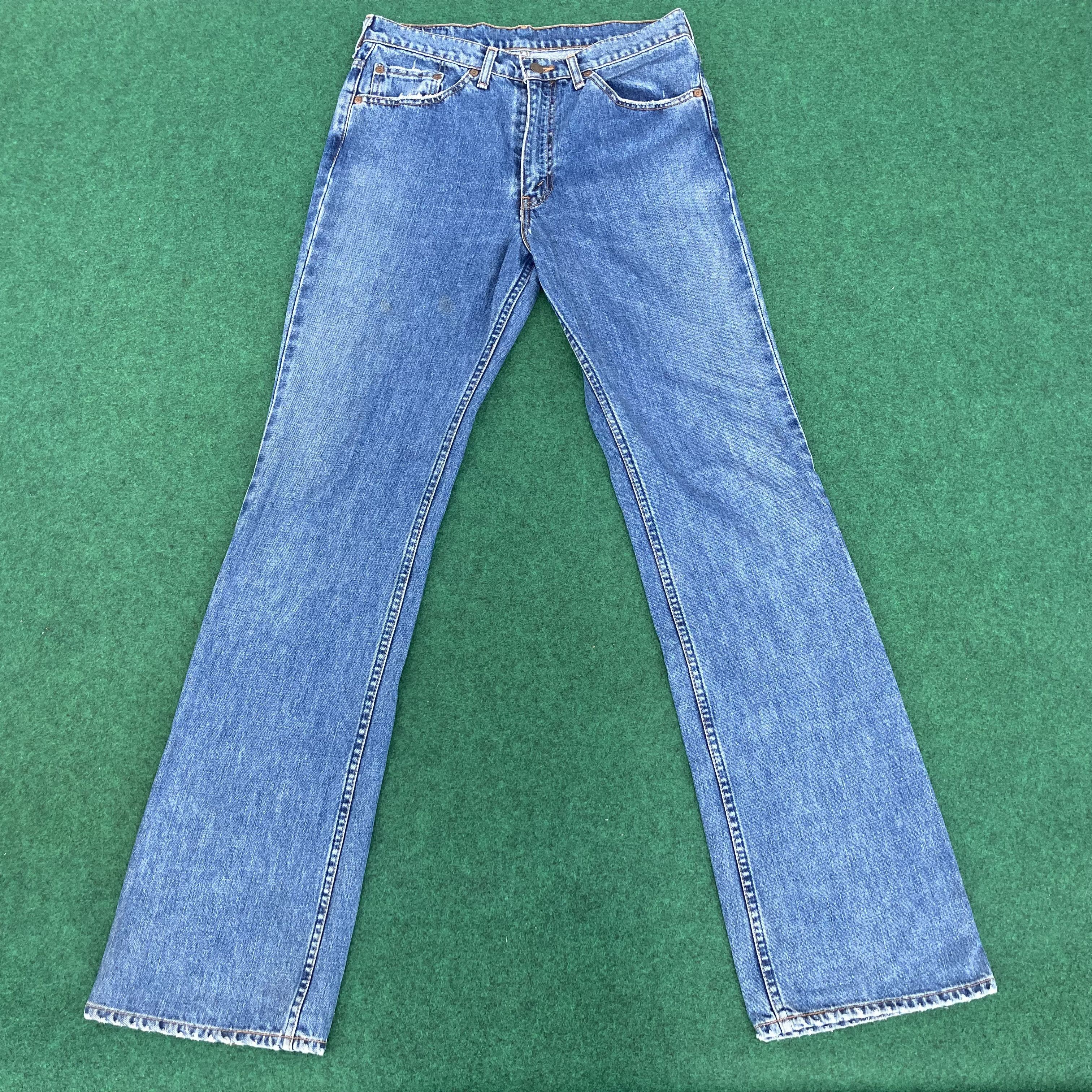 Levi's × Vintage Vtg Levis 517 Denim 90s Bootcut 32 Flared Punk Style Jean Size US 32 / EU 48 - 1 Thumbnail