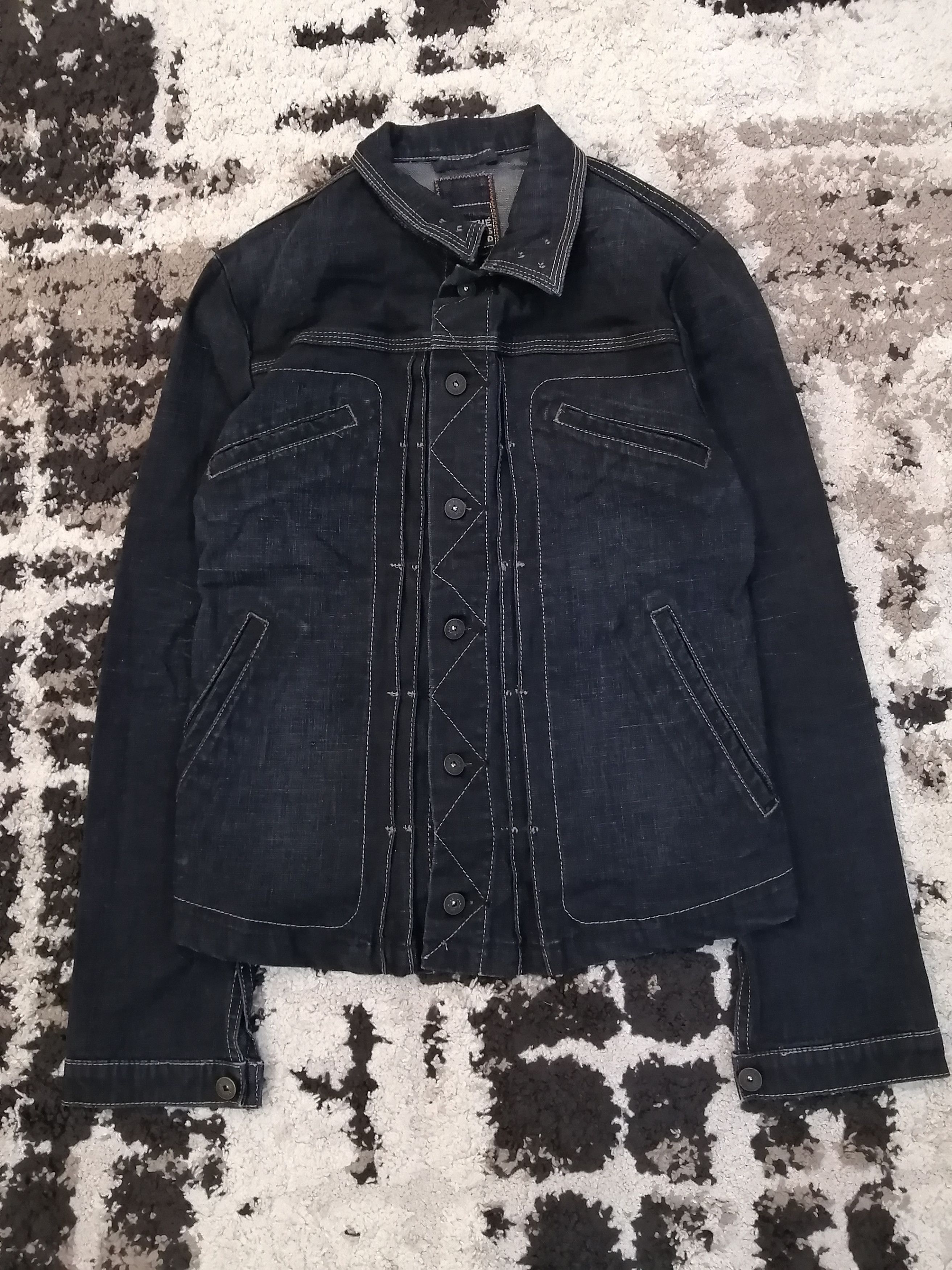 Marithe + Francois Girbaud Japanese Marithe Francois Girbaud Denim Jacket Size S / US 4 / IT 40 - 15 Thumbnail
