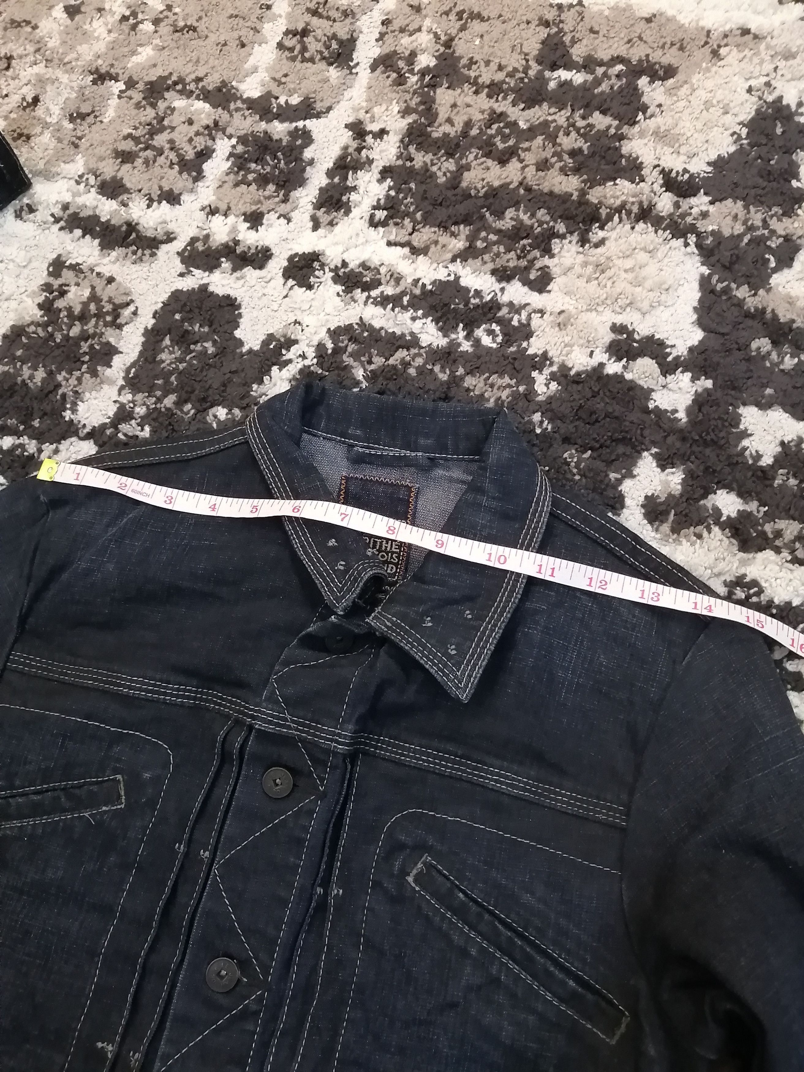 Marithe + Francois Girbaud Japanese Marithe Francois Girbaud Denim Jacket Size S / US 4 / IT 40 - 11 Thumbnail