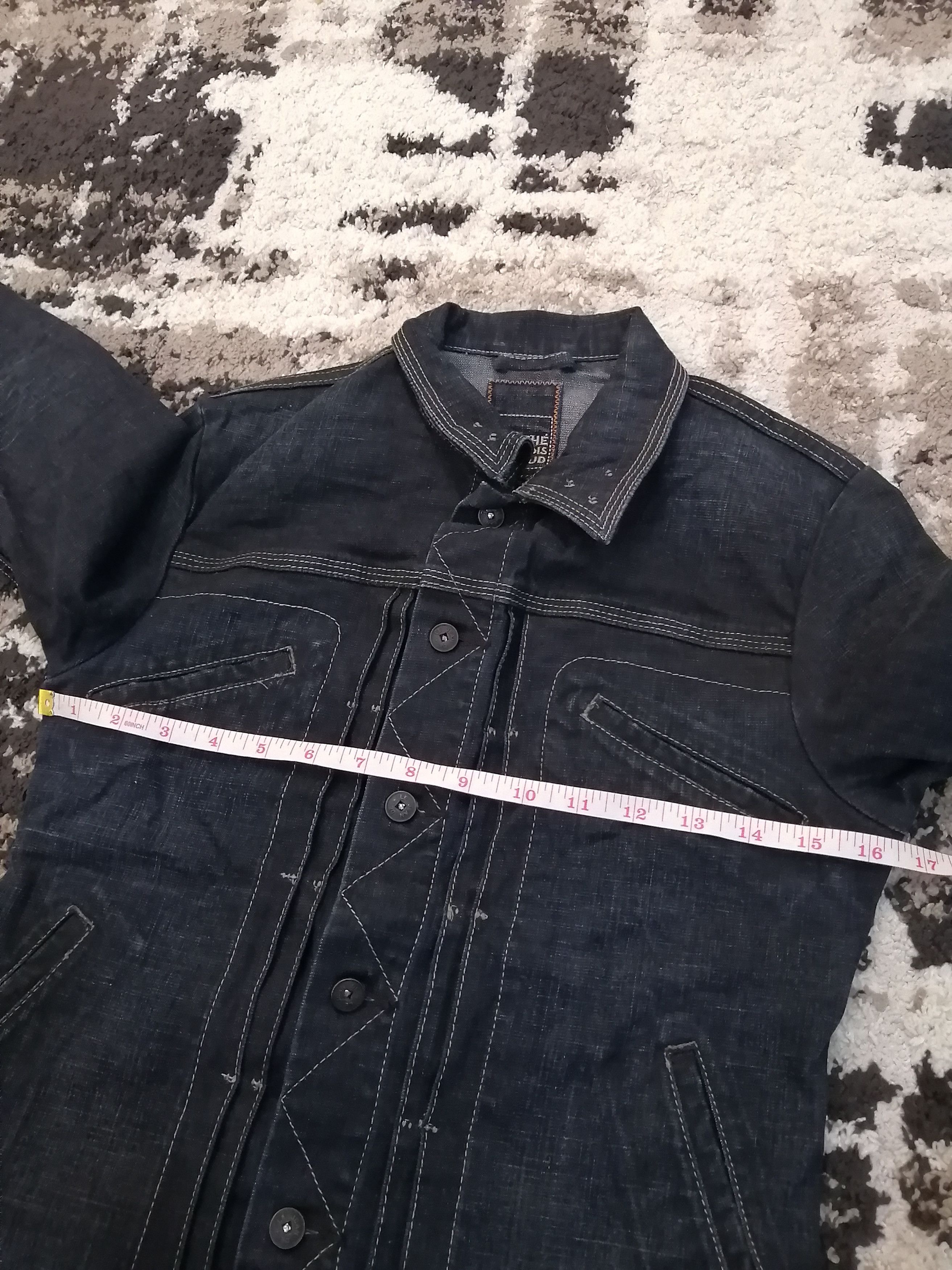 Marithe + Francois Girbaud Japanese Marithe Francois Girbaud Denim Jacket Size S / US 4 / IT 40 - 14 Thumbnail