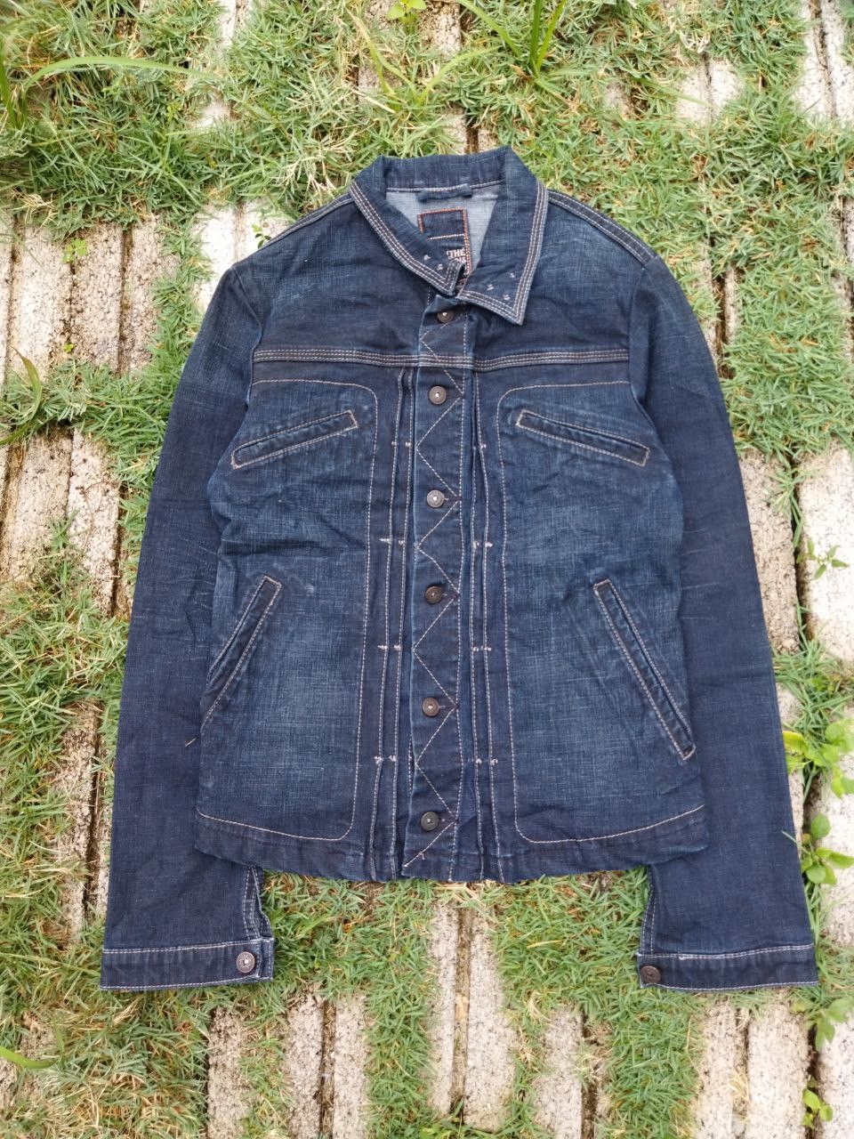 Marithe + Francois Girbaud Japanese Marithe Francois Girbaud Denim Jacket Size S / US 4 / IT 40 - 1 Thumbnail