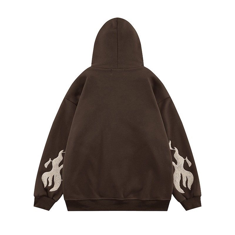 Japanese Brand Gothic Embroidered Cross Hoodie Size US M / EU 48-50 / 2 - 3 Thumbnail