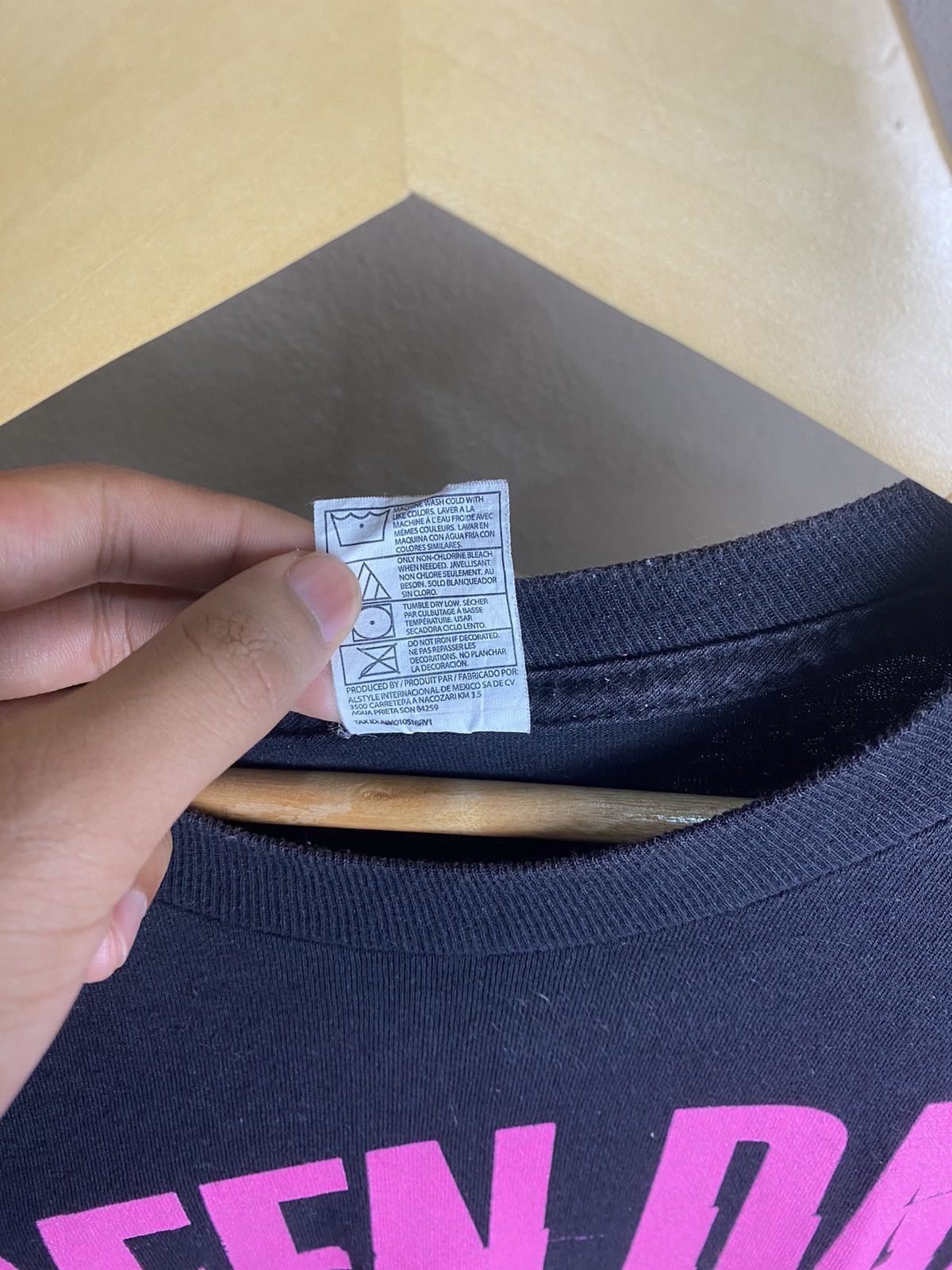 Vintage Y2K Green Day Face Tee Art Indie Band, image size:1200x1600