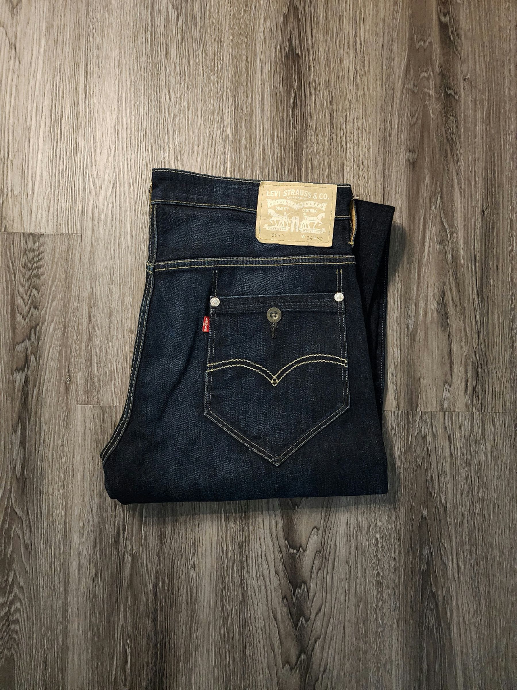 Levi's Levi 504 White Patch Men's Jeans | Grailed