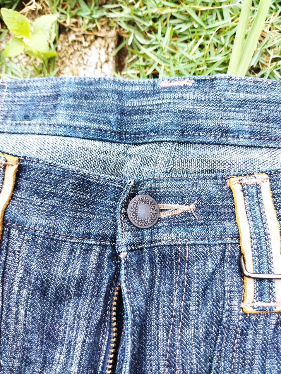 Nicole Club Japanese Nicole Club For Men Leather+Denim Jeans Size US 32 / EU 48 - 5 Thumbnail