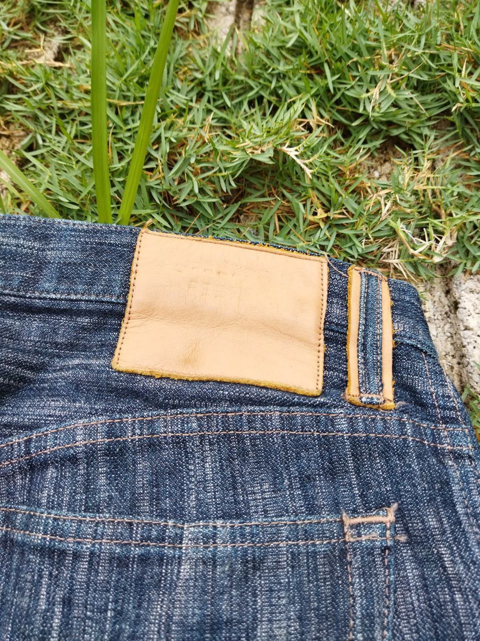Nicole Club Japanese Nicole Club For Men Leather+Denim Jeans Size US 32 / EU 48 - 11 Thumbnail