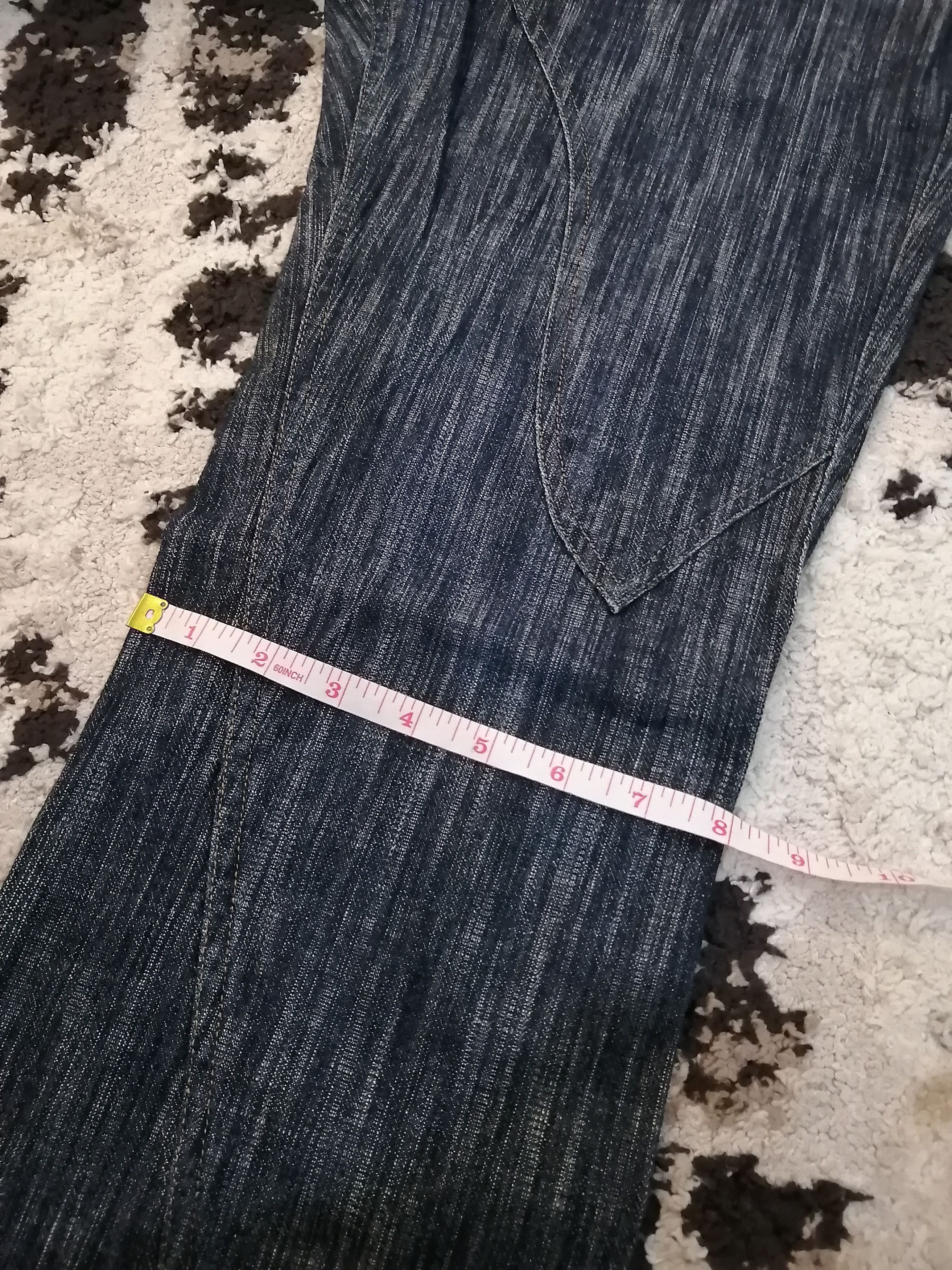 Nicole Club Japanese Nicole Club For Men Leather+Denim Jeans Size US 32 / EU 48 - 12 Thumbnail