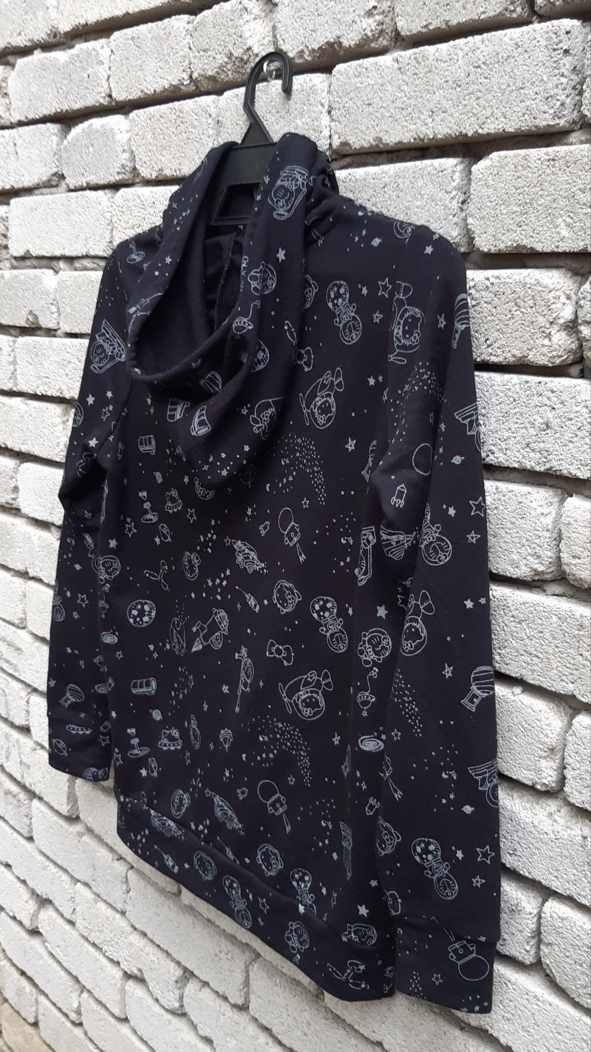 Anime × Cartoon Network × Japanese Brand Rare!!! Hello Kitty x Doraemon full print hoodie Size US M / EU 48-50 / 2 - 5 Thumbnail