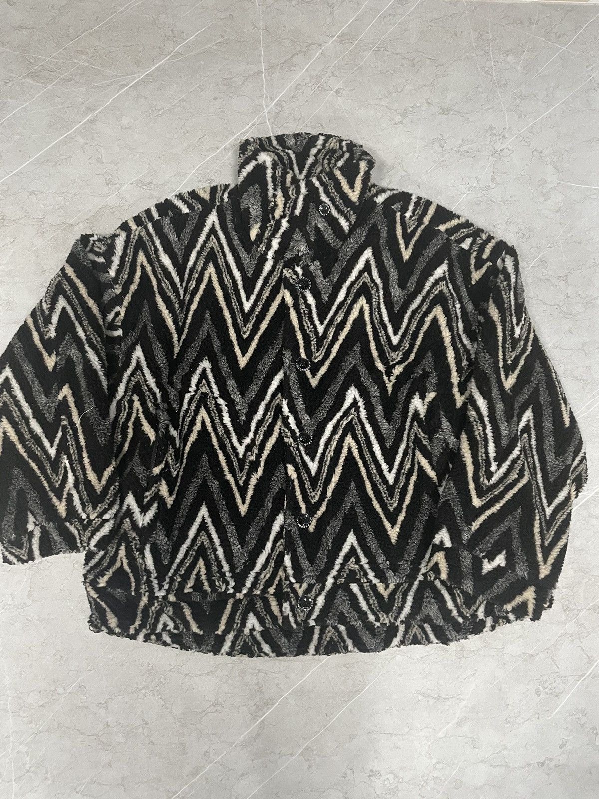 TIGHTBOOTH diamond boa jacket M