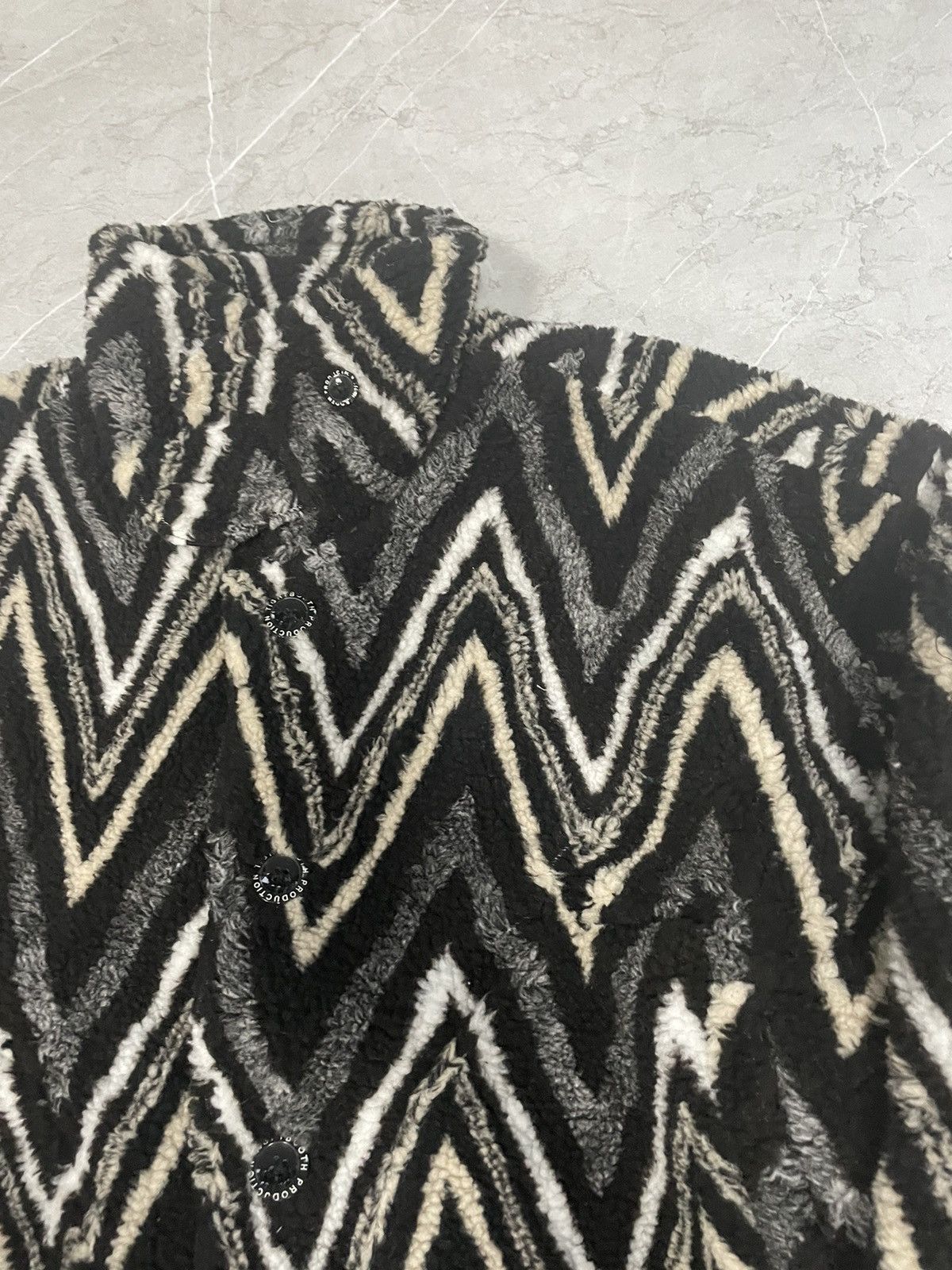 TIGHTBOOTH diamond boa jacket M