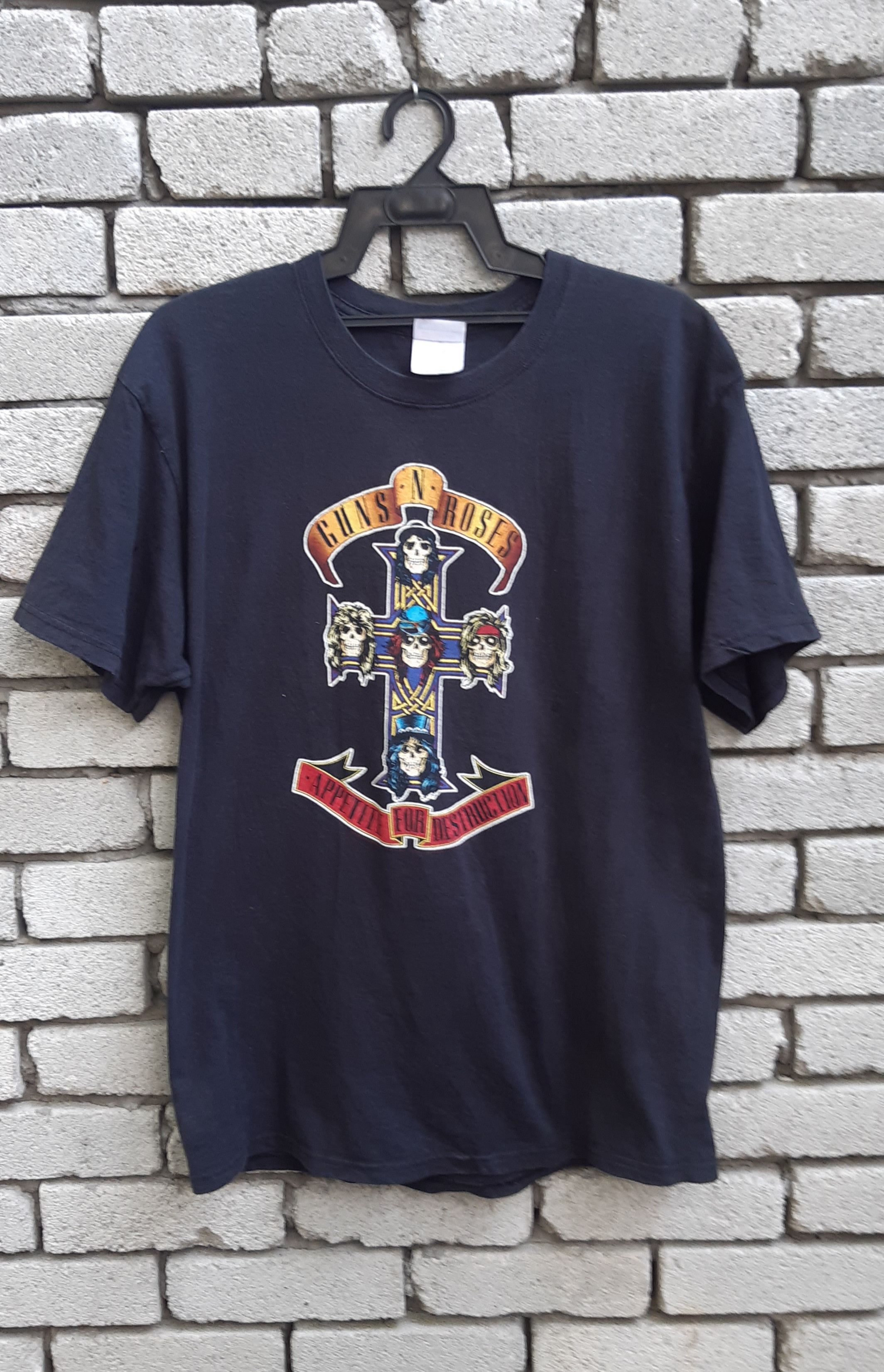Band Tees Vintage Guns & Roses Appetite For Destruction Size US L / EU 52-54 / 3 - 1 Thumbnail