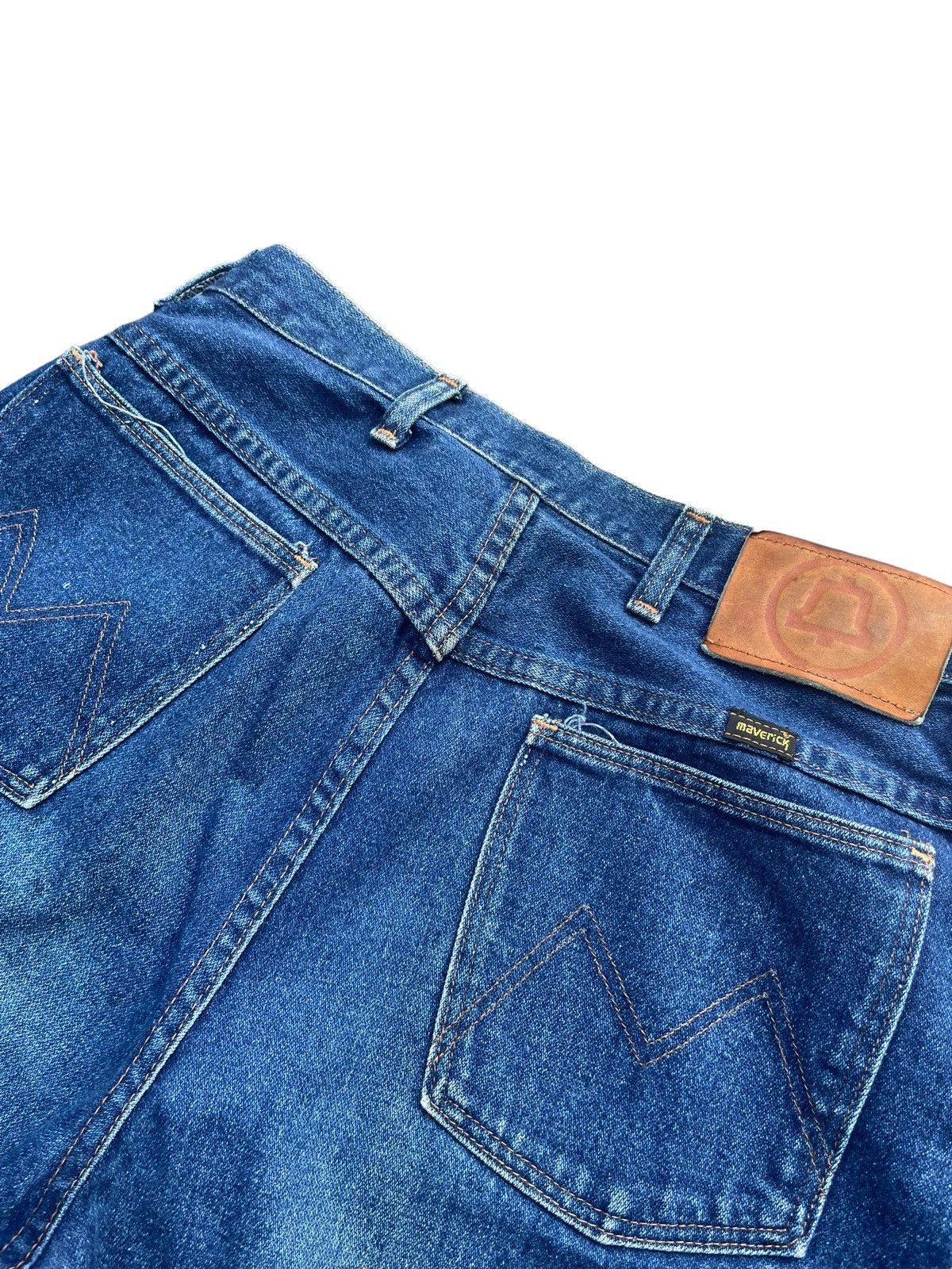 Wrangler Vintage Maverick Blue Bell Denim Size US 30 / EU 46 - 8 Thumbnail