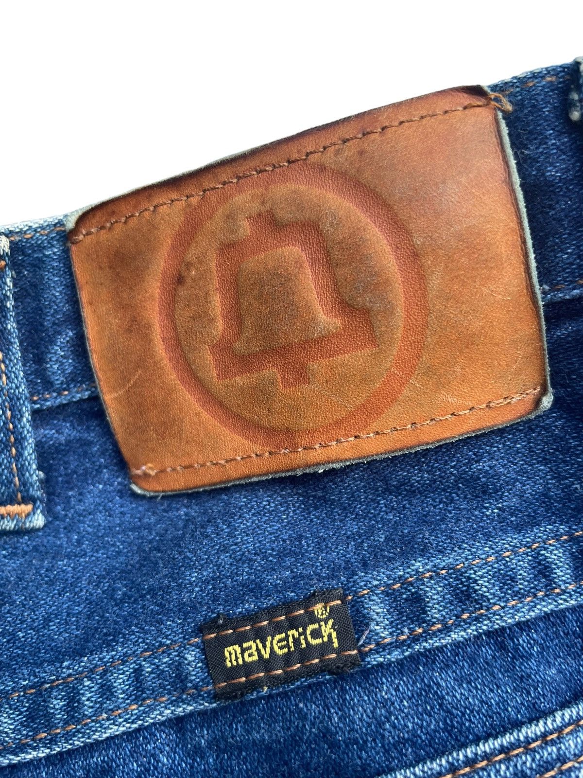 Wrangler Vintage Maverick Blue Bell Denim Size US 30 / EU 46 - 10 Thumbnail