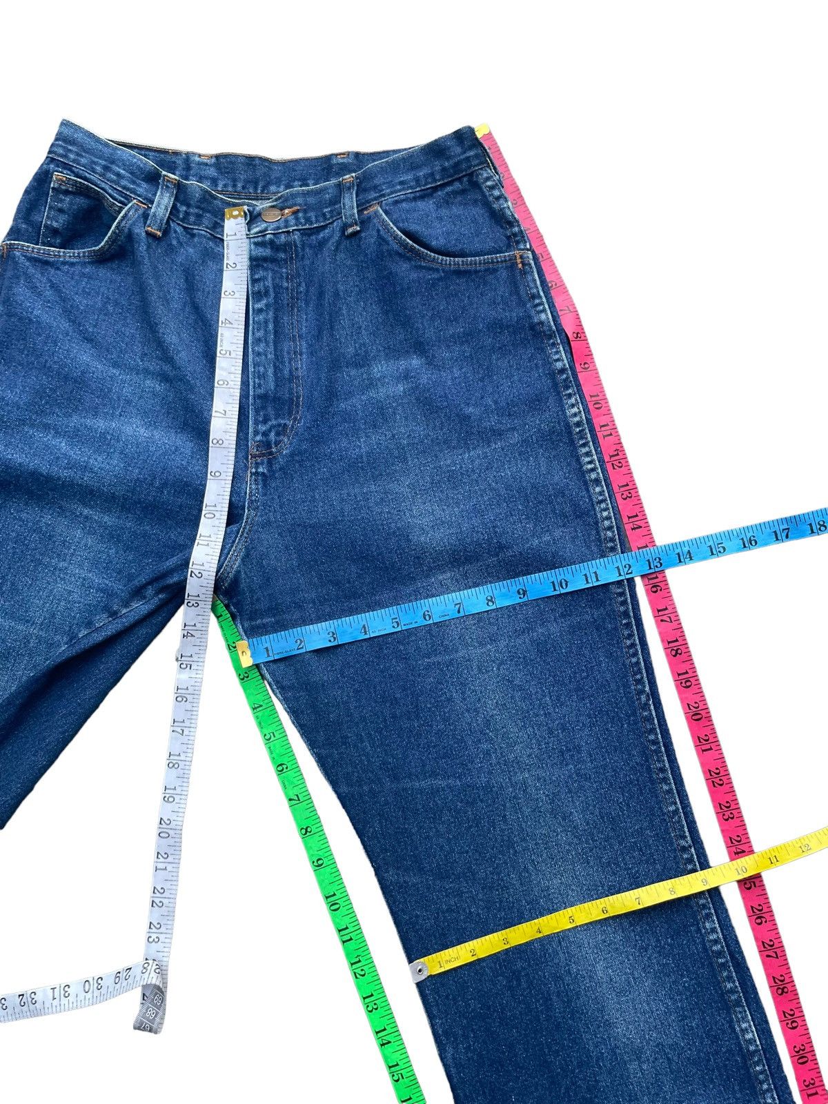 Wrangler Vintage Maverick Blue Bell Denim Size US 30 / EU 46 - 18 Thumbnail