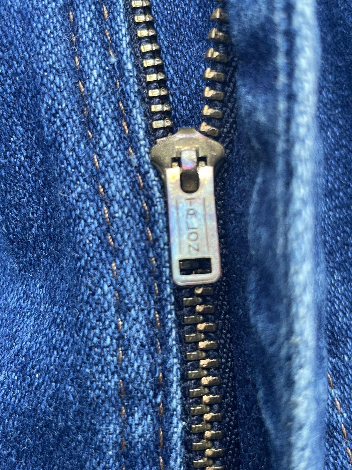 Wrangler Vintage Maverick Blue Bell Denim Size US 30 / EU 46 - 13 Thumbnail