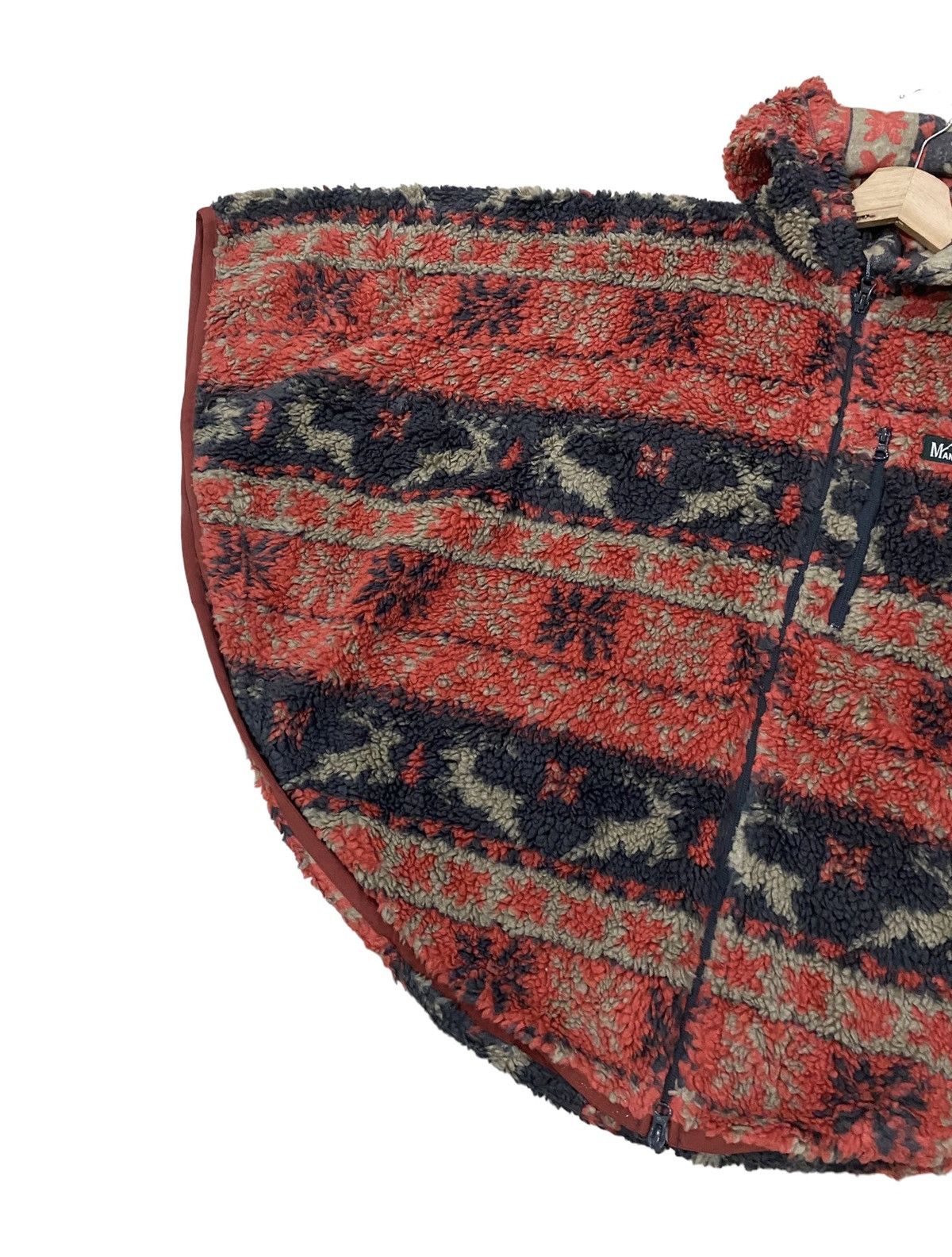 Native 🌟 MANASTASH DEER PRINTS WOOL PONCHOS HOODIE Size US M / EU 48-50 / 2 - 5 Thumbnail