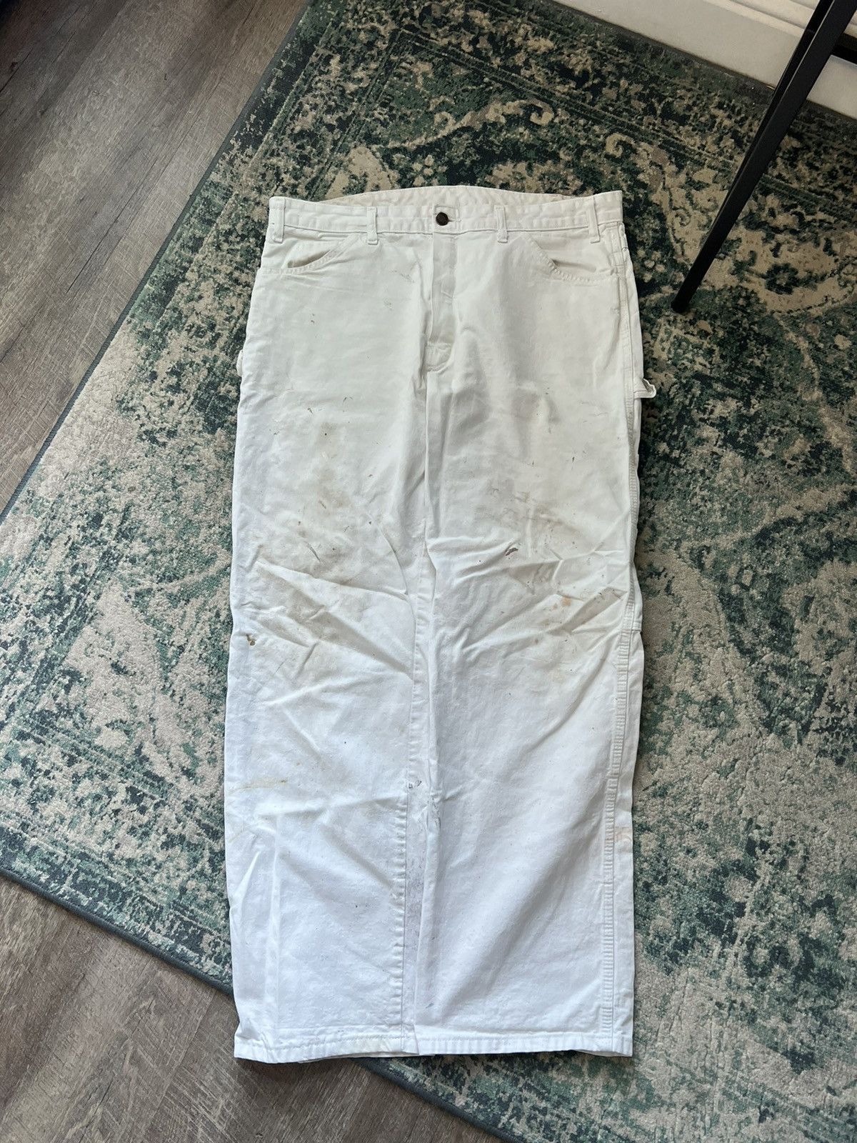 Vintage Vintage 90s dickies white work pants Grailed