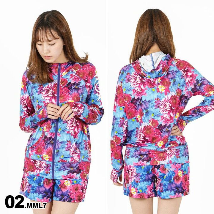 Other Roxy x Mika Ninagawa Rushguard UV Protection hoodie surfing Size M / US 6-8 / IT 42-44 - 4 Thumbnail