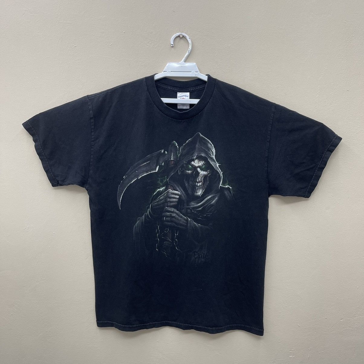 T-shirt Homme/Femme Sullen Heavy Cotton - Grim Reaper - Neuf Avec étiquettes