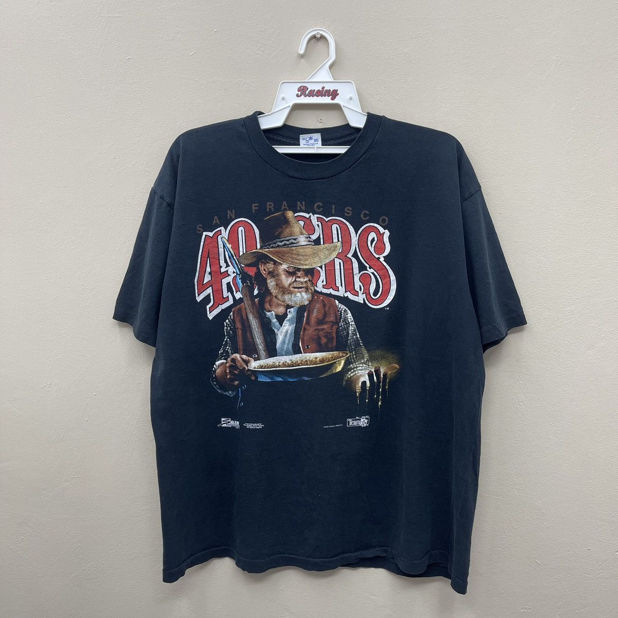 San Francisco 49ers Vintage 90s Miner T-Shirt - Size L