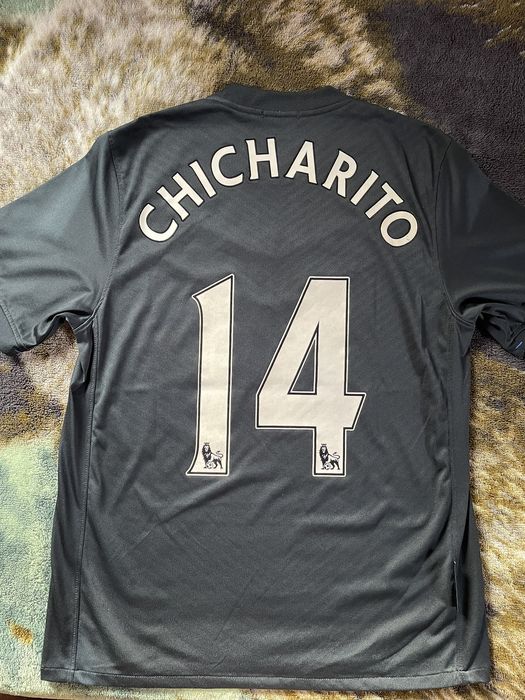 Nike ⚡️NIKE MANCHESTER UNITED AIG "CHICHARITO" JERSEY Size US M / EU 48-50 / 2 - 2 Preview