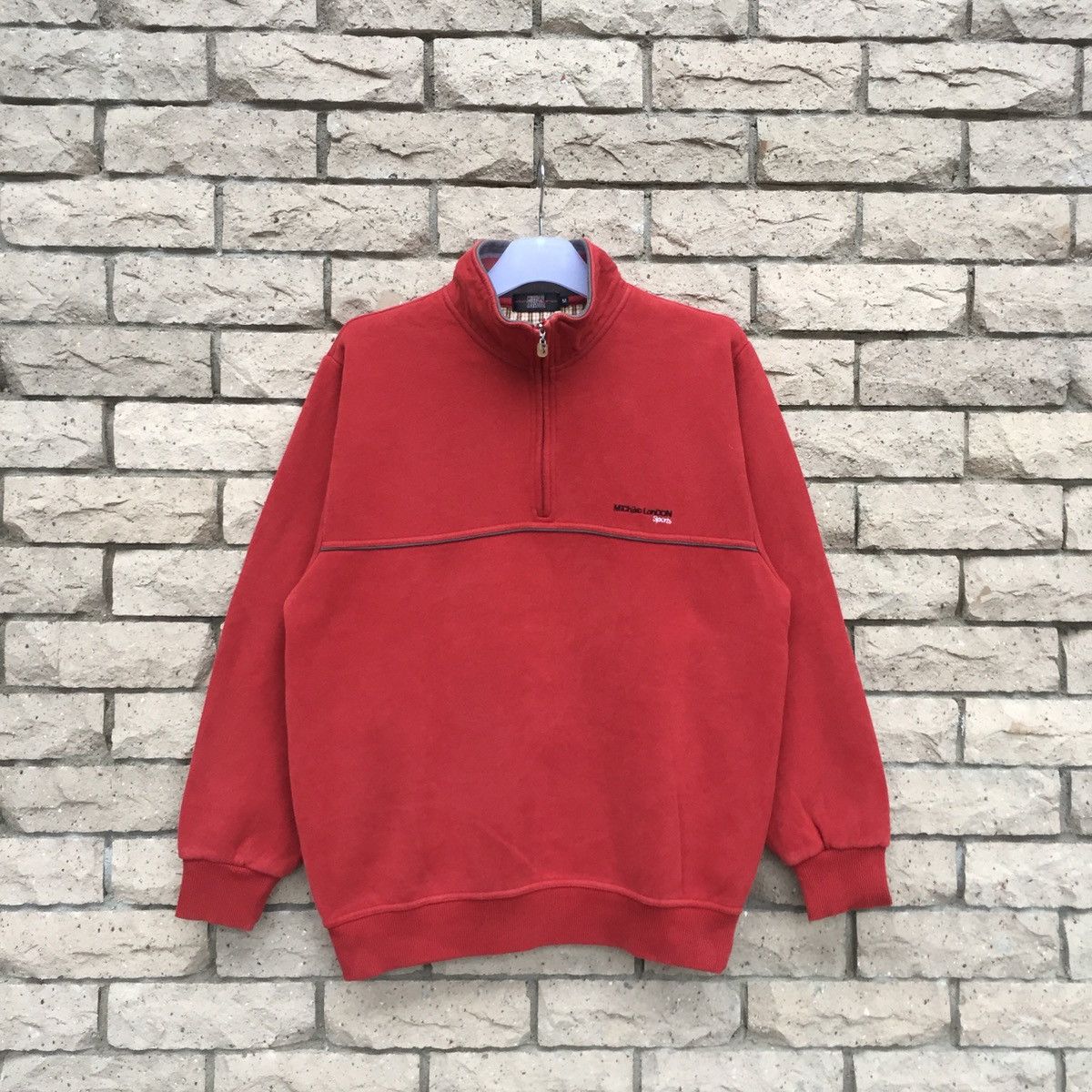 MICHIKO KOSHINO LONDON sweatshirt spell out small logo..