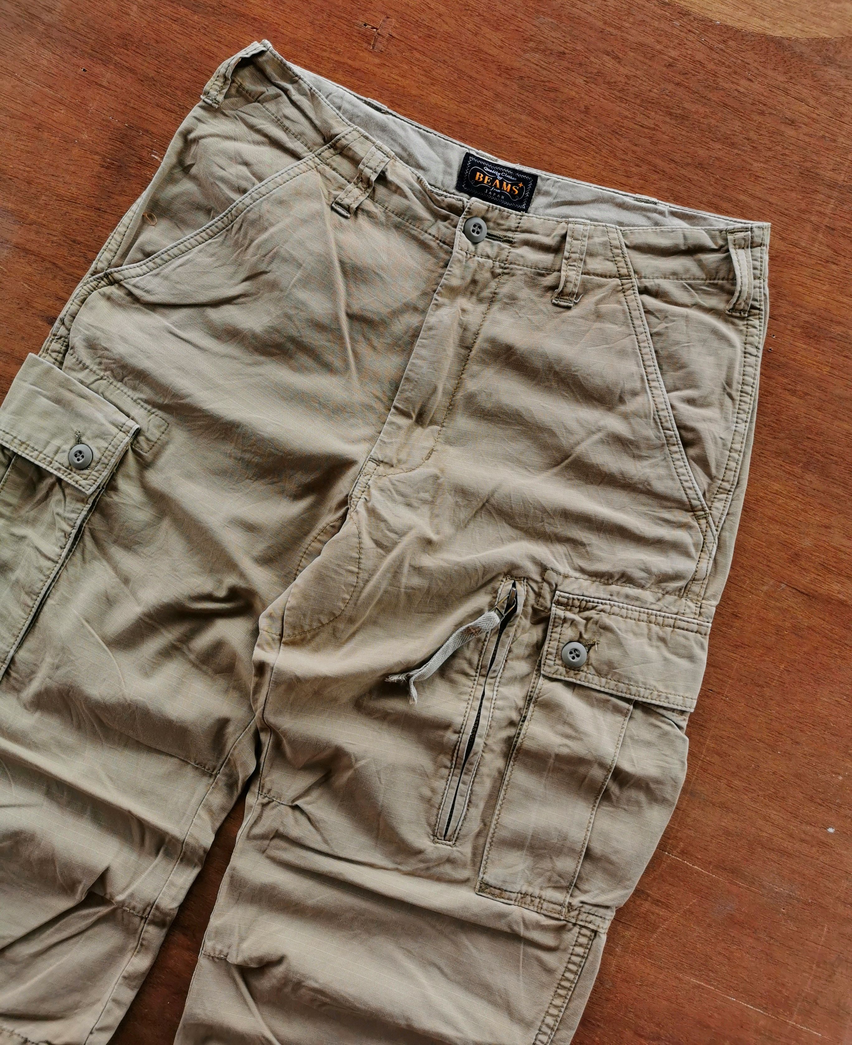 Beams Plus Beams Japan Desert Cargo Shorts Size US 31 - 2 Thumbnail