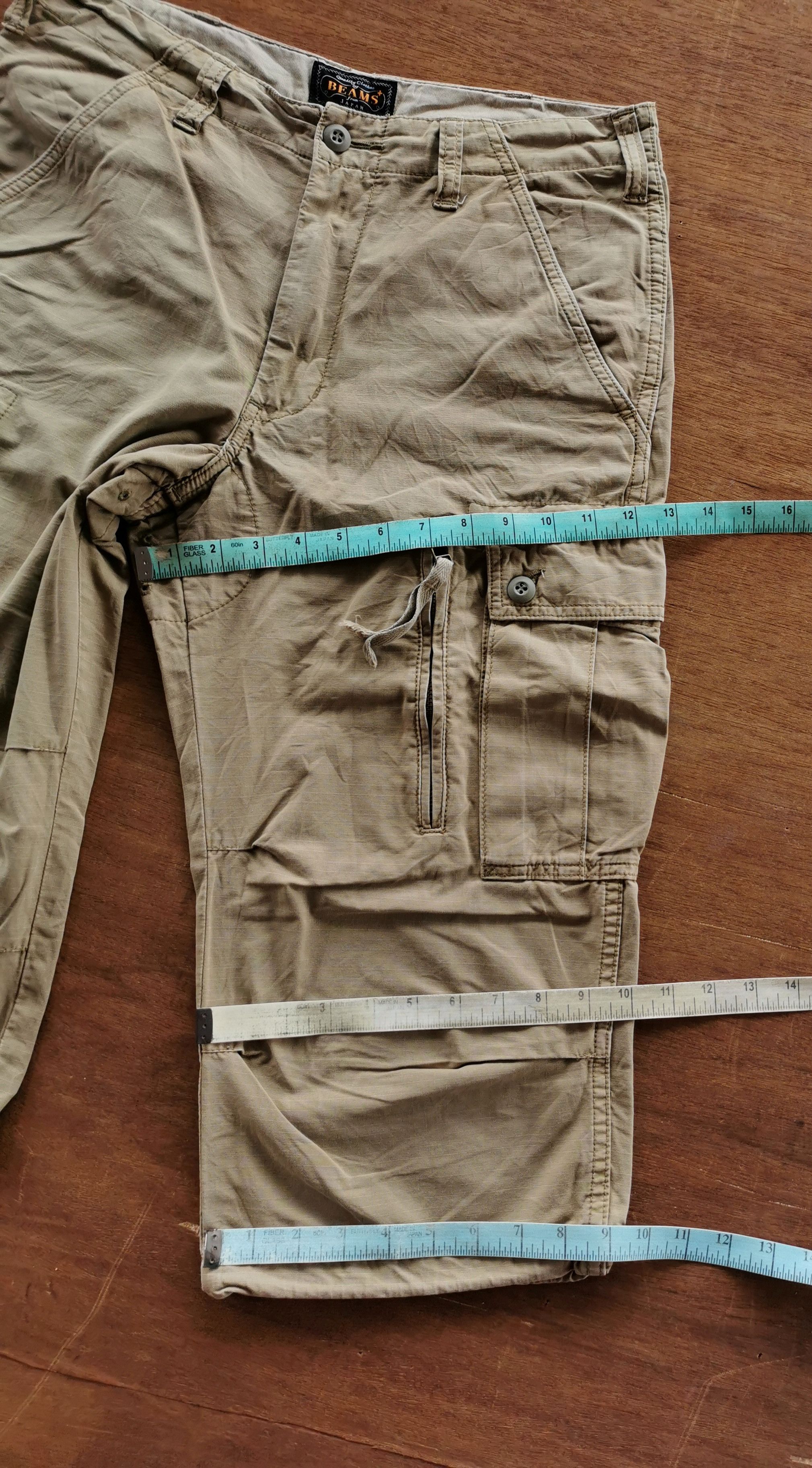Beams Plus Beams Japan Desert Cargo Shorts Size US 31 - 8 Thumbnail