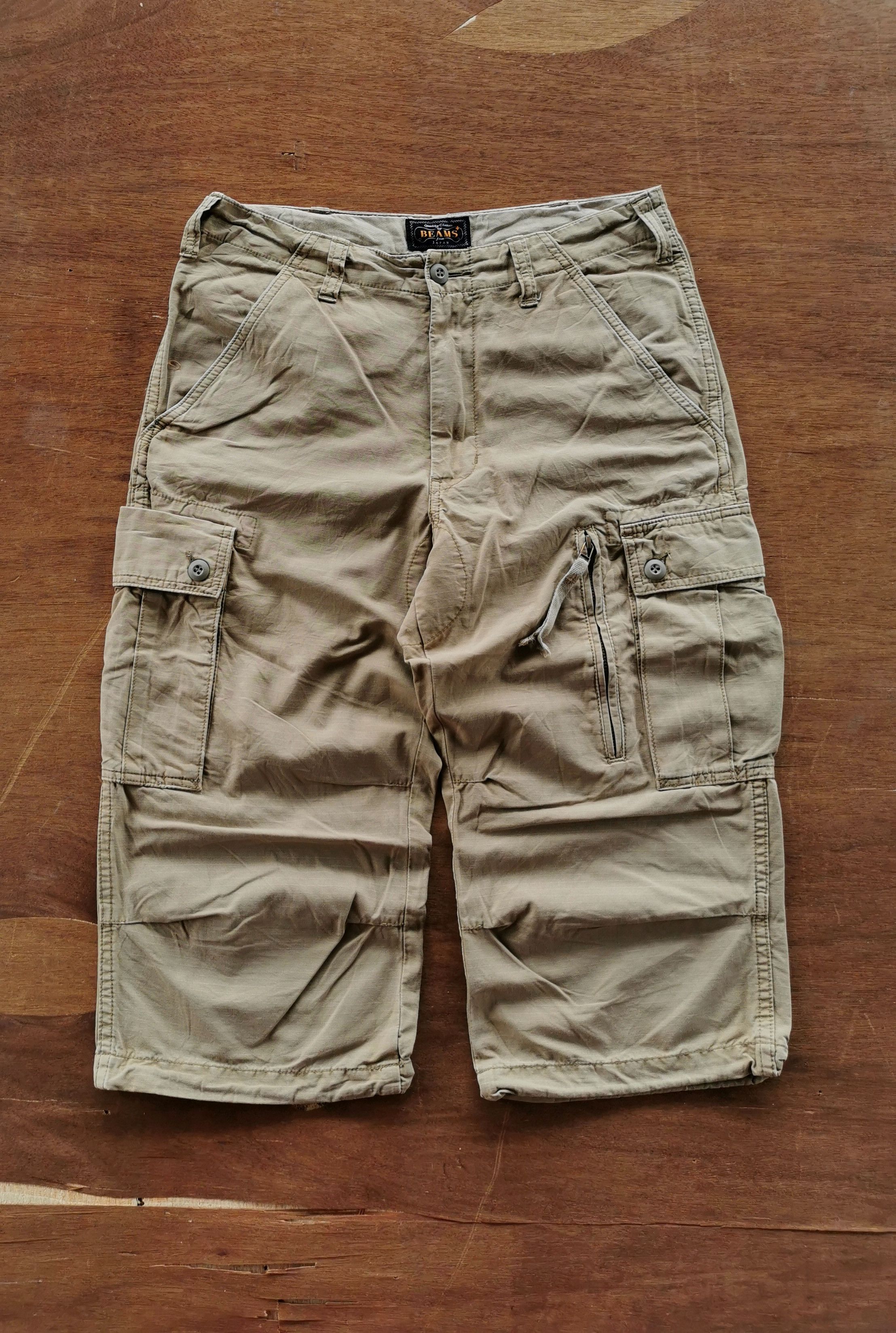 Beams Plus Beams Japan Desert Cargo Shorts Size US 31 - 1 Thumbnail
