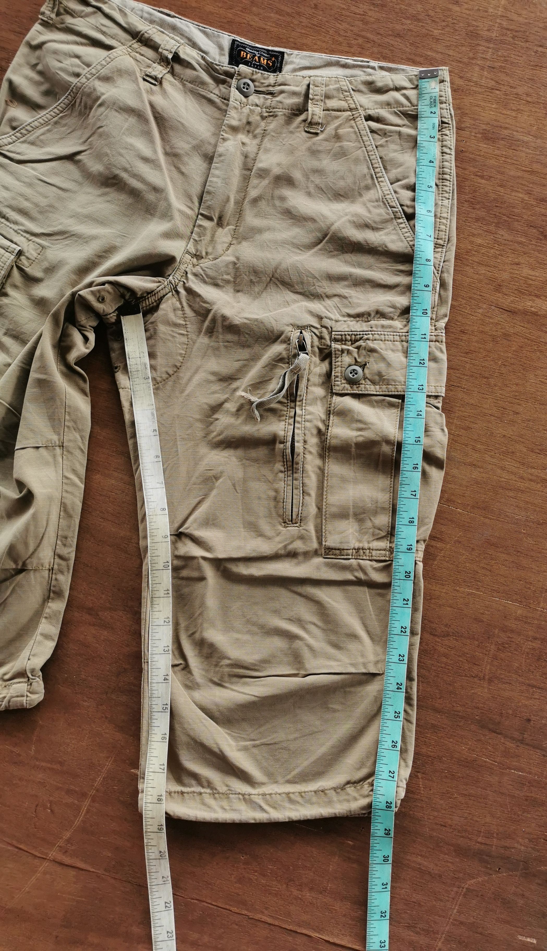 Beams Plus Beams Japan Desert Cargo Shorts Size US 31 - 9 Thumbnail