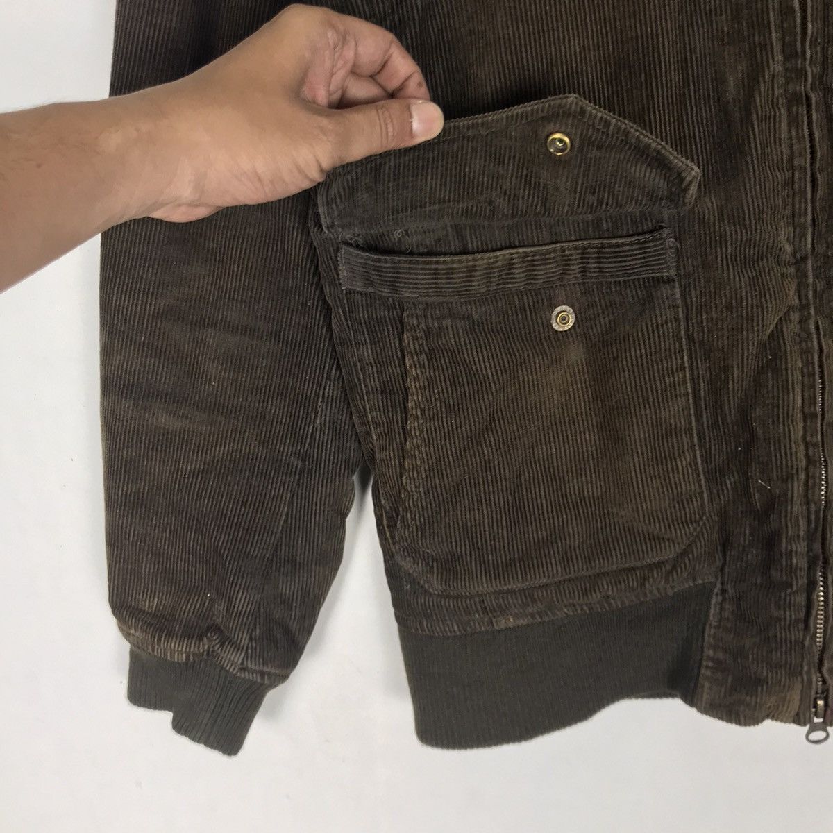 Ships Jet Blue Japanese Brand Ships Jet Blue Corduroy Jacket Size US S / EU 44-46 / 1 - 12 Thumbnail