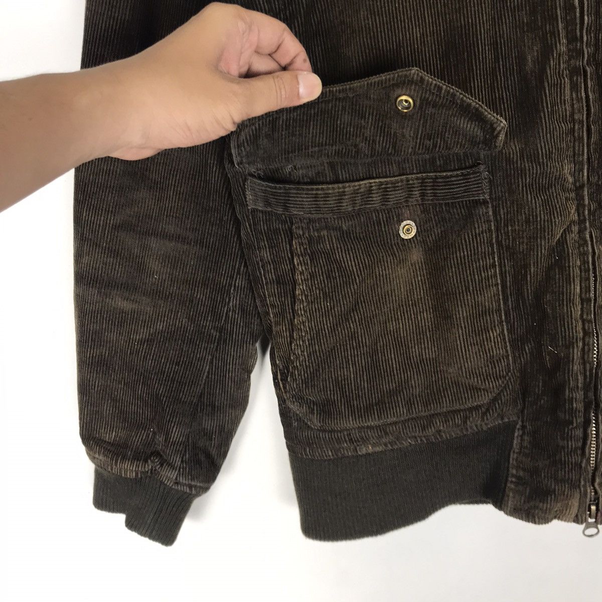 Ships Jet Blue Japanese Brand Ships Jet Blue Corduroy Jacket Size US S / EU 44-46 / 1 - 11 Thumbnail