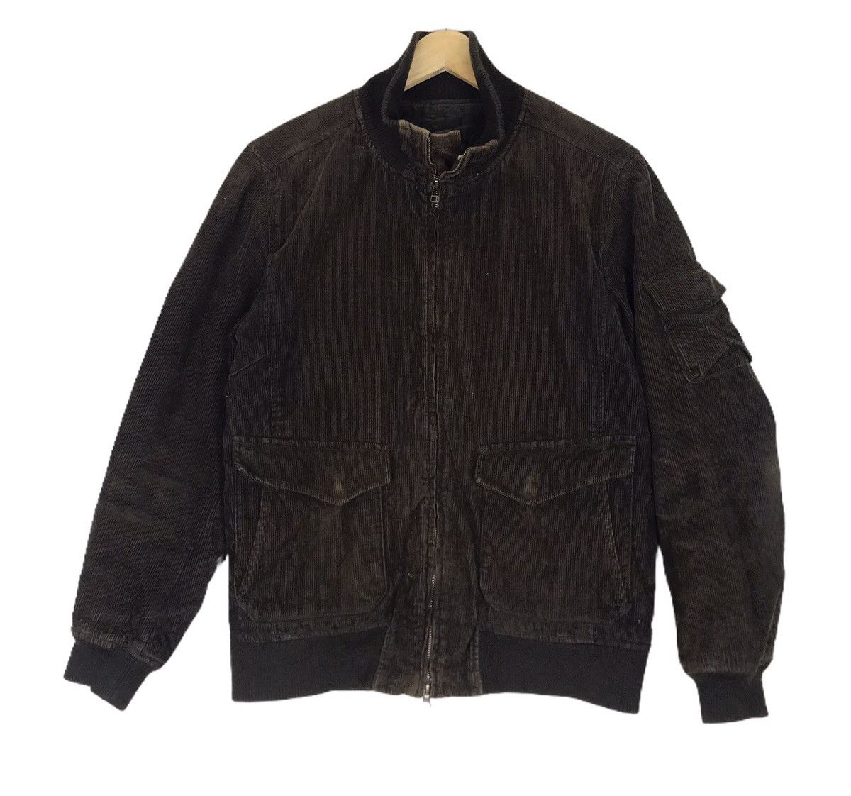 Ships Jet Blue Japanese Brand Ships Jet Blue Corduroy Jacket Size US S / EU 44-46 / 1 - 2 Thumbnail