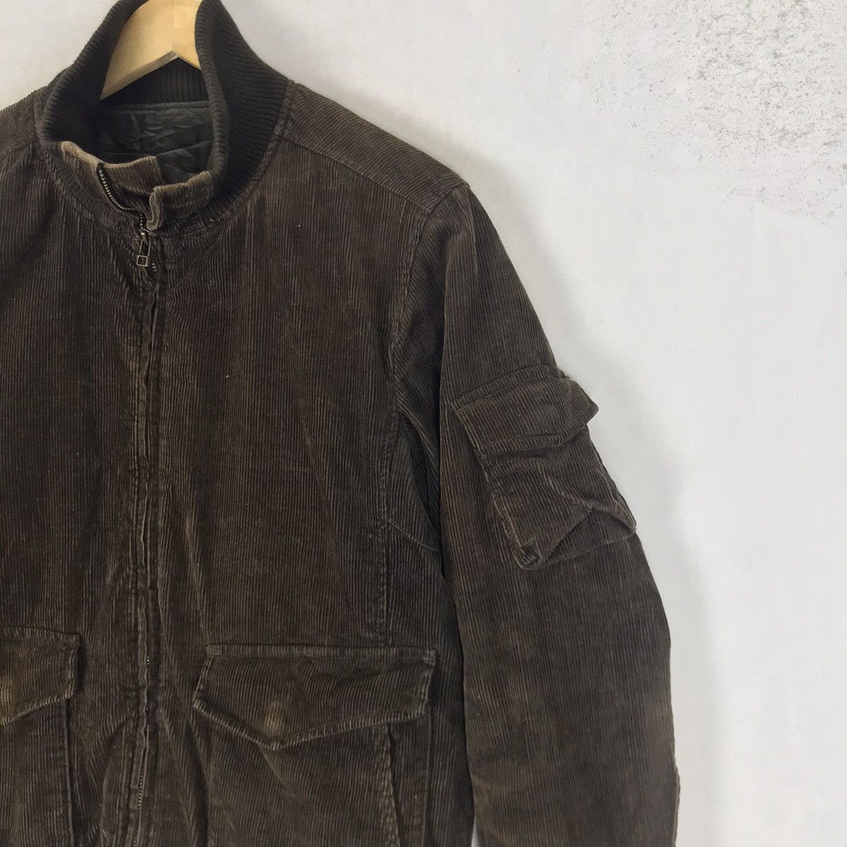 Ships Jet Blue Japanese Brand Ships Jet Blue Corduroy Jacket Size US S / EU 44-46 / 1 - 4 Thumbnail