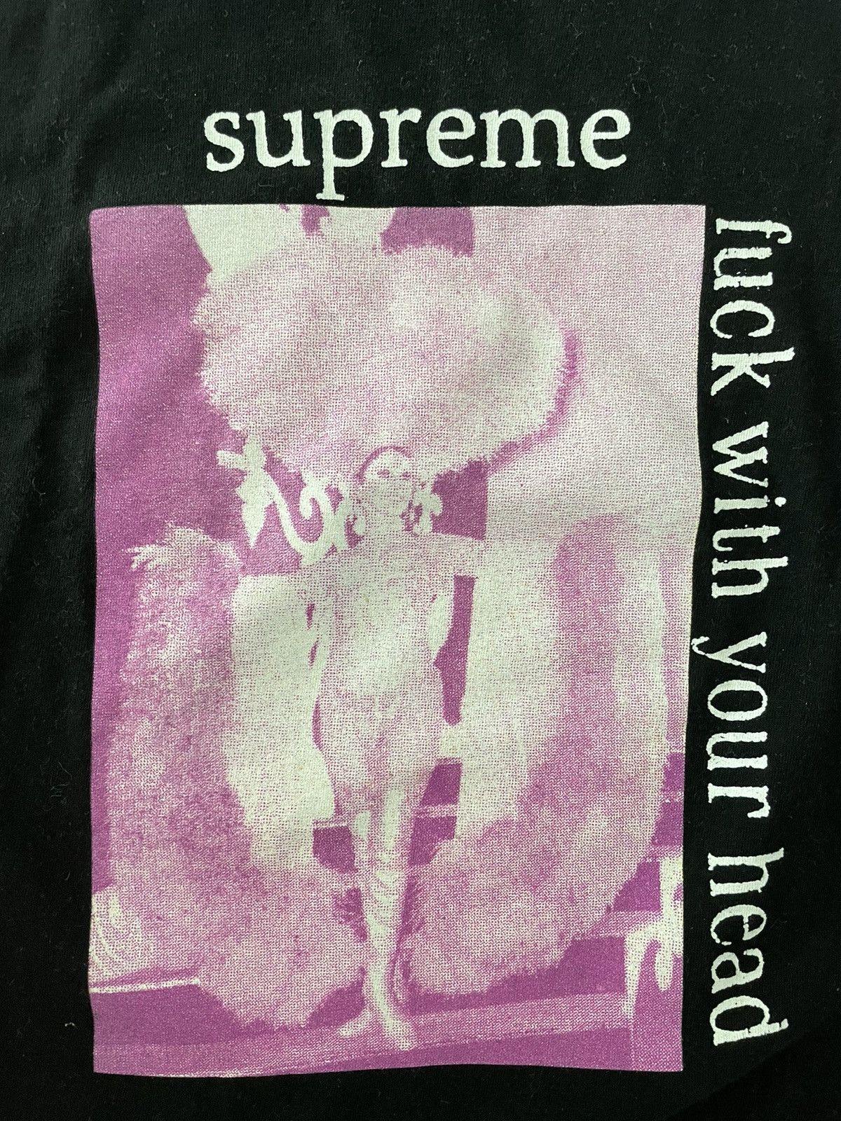 Supreme Supreme Fuck With Your Head Tee Size US M / EU 48-50 / 2 - 3 Thumbnail