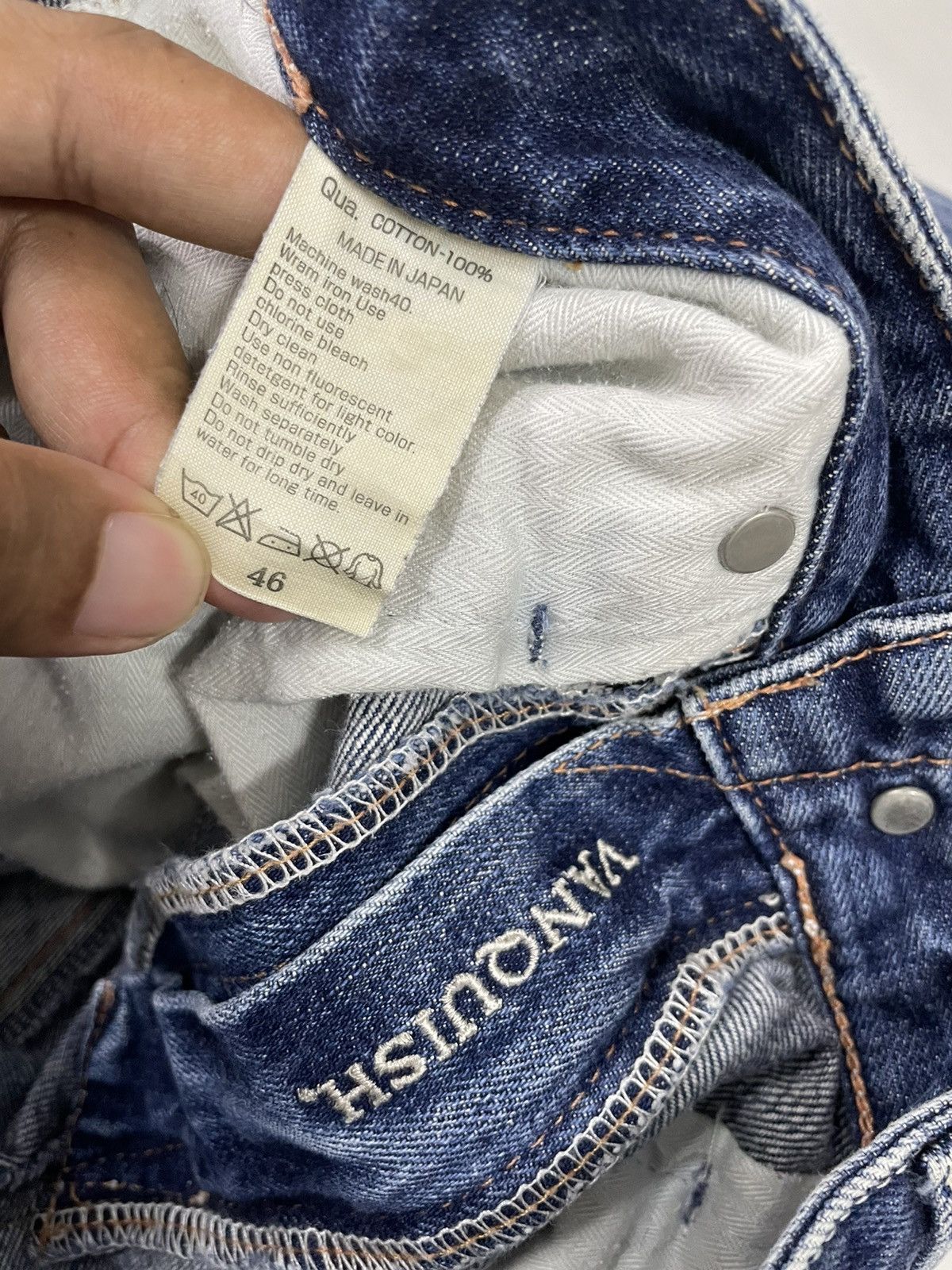 Vanquish Vintage Vanquish Japan Jeans Size US 33 - 9 Thumbnail