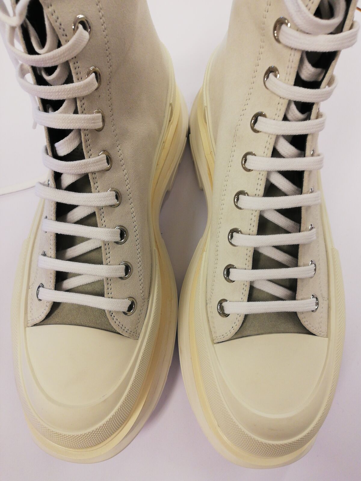 Alexander McQueen ALEXANDER McQUEEN TREAD SLICK Leather Combat Boots Size US 11 / EU 44 - 8 Thumbnail