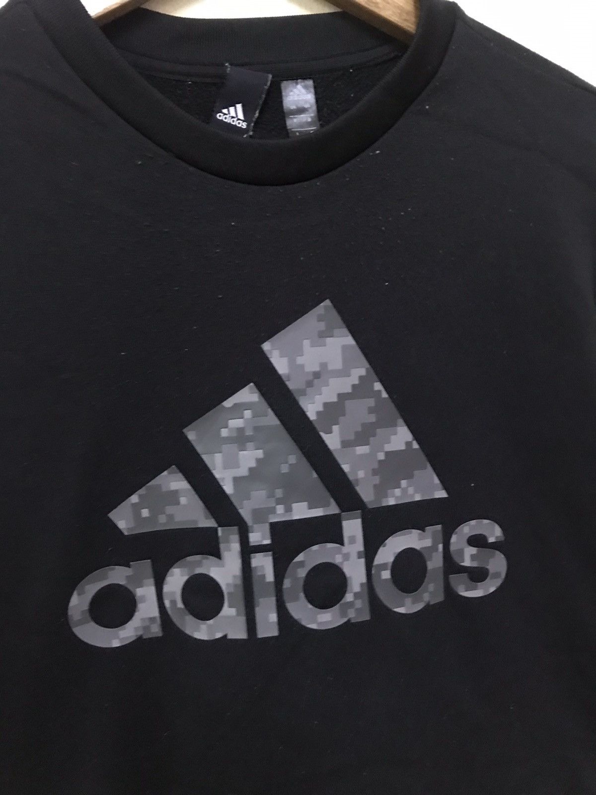 Adidas Adidas Streetwear Sweatshirt Big Logo Size US XS / EU 42 / 0 - 4 Thumbnail