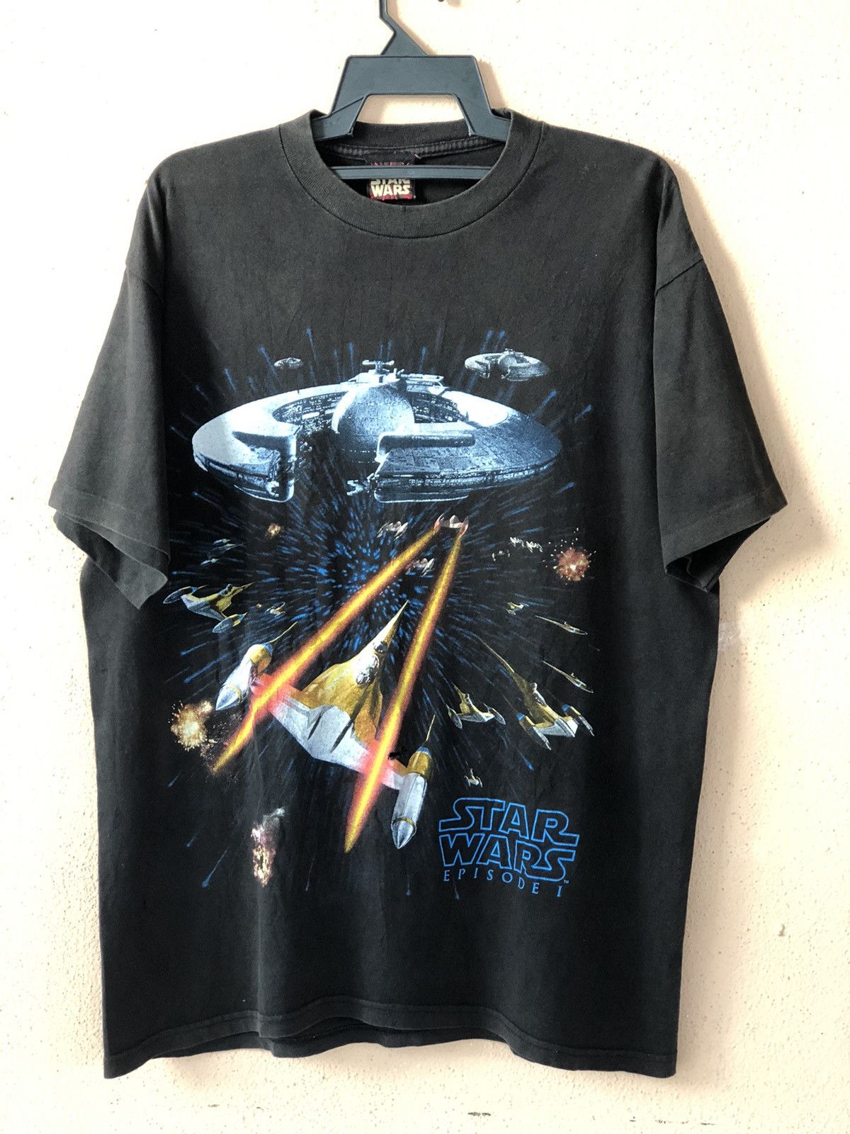 Vintage 90s STAR WARS Episode 1 Movie Promo Tee
