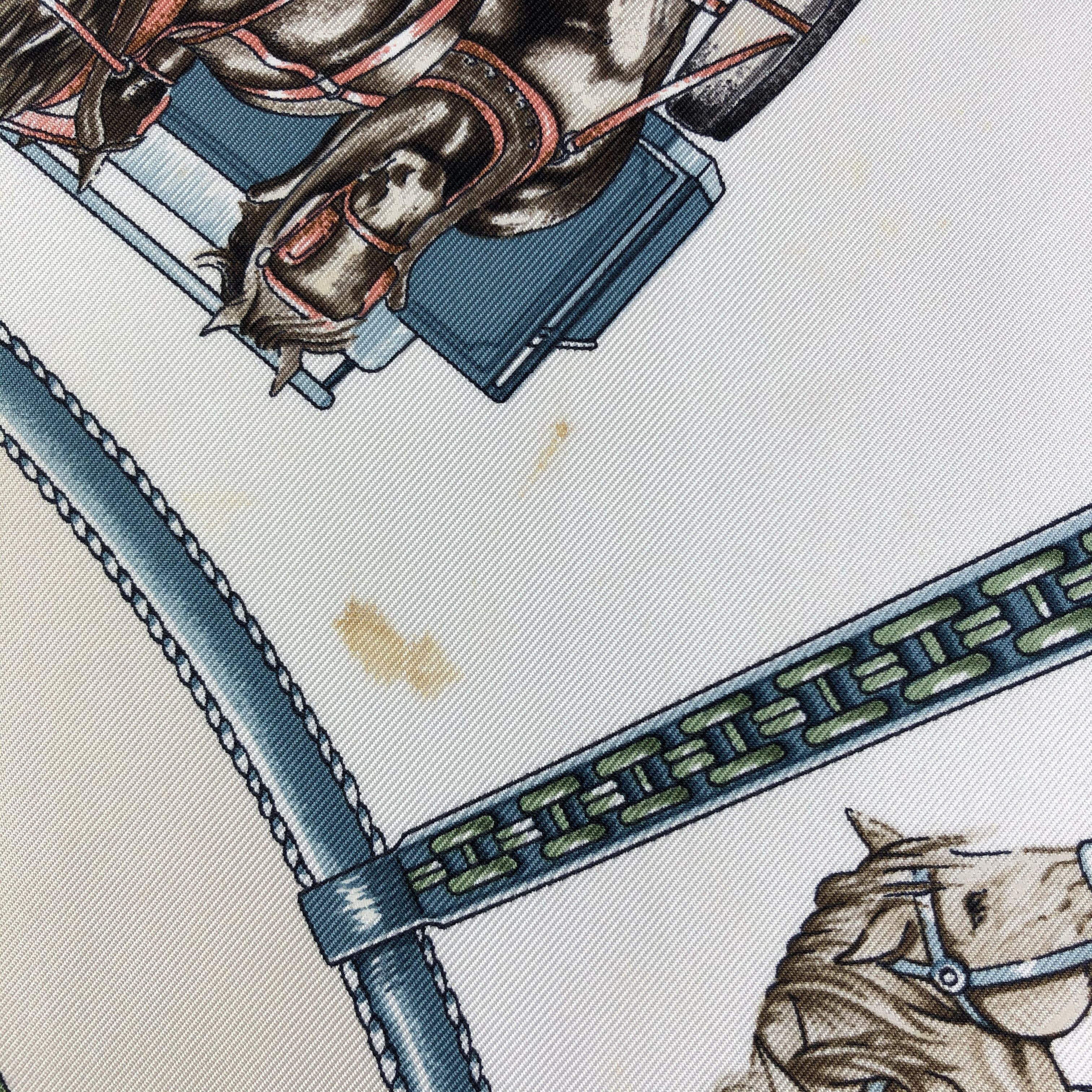 Vintage Hermes Silk Scarf