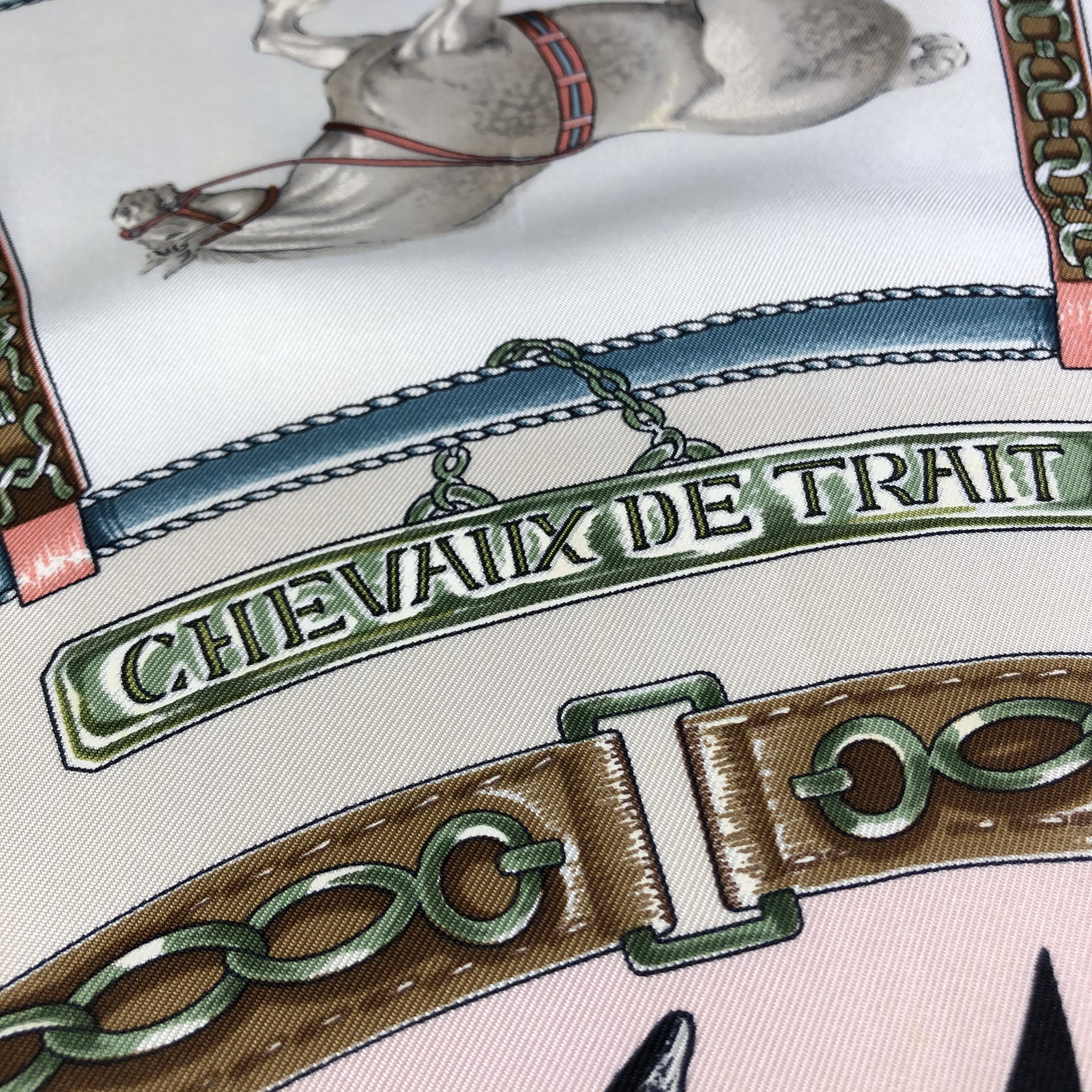 Vintage Hermes Silk Scarf
