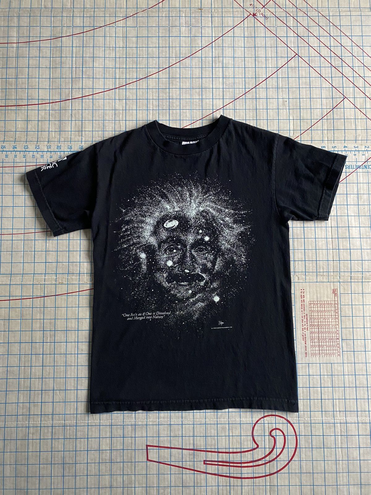 Vintage Albert Einstein Glow In The Dark Galaxy Tee Size Small Size US S / EU 44-46 / 1 - 2 Thumbnail